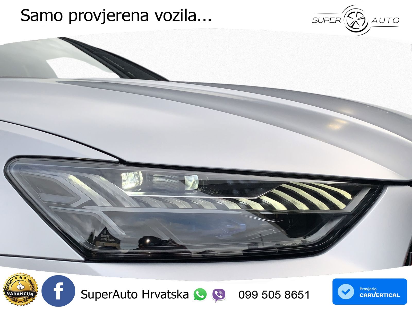Audi RS7 4.0 TFSI V8 performance (630 KS) quattro tiptronic LED+GR SJED+ACC