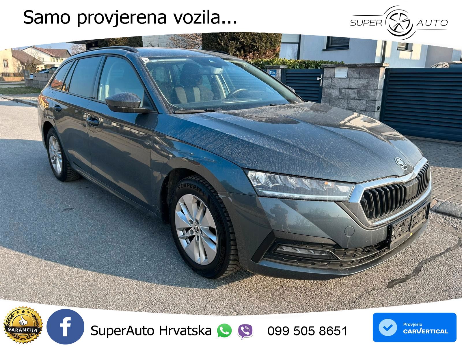 Škoda Octavia Combi 2.0 TDI (150 KS) DSG