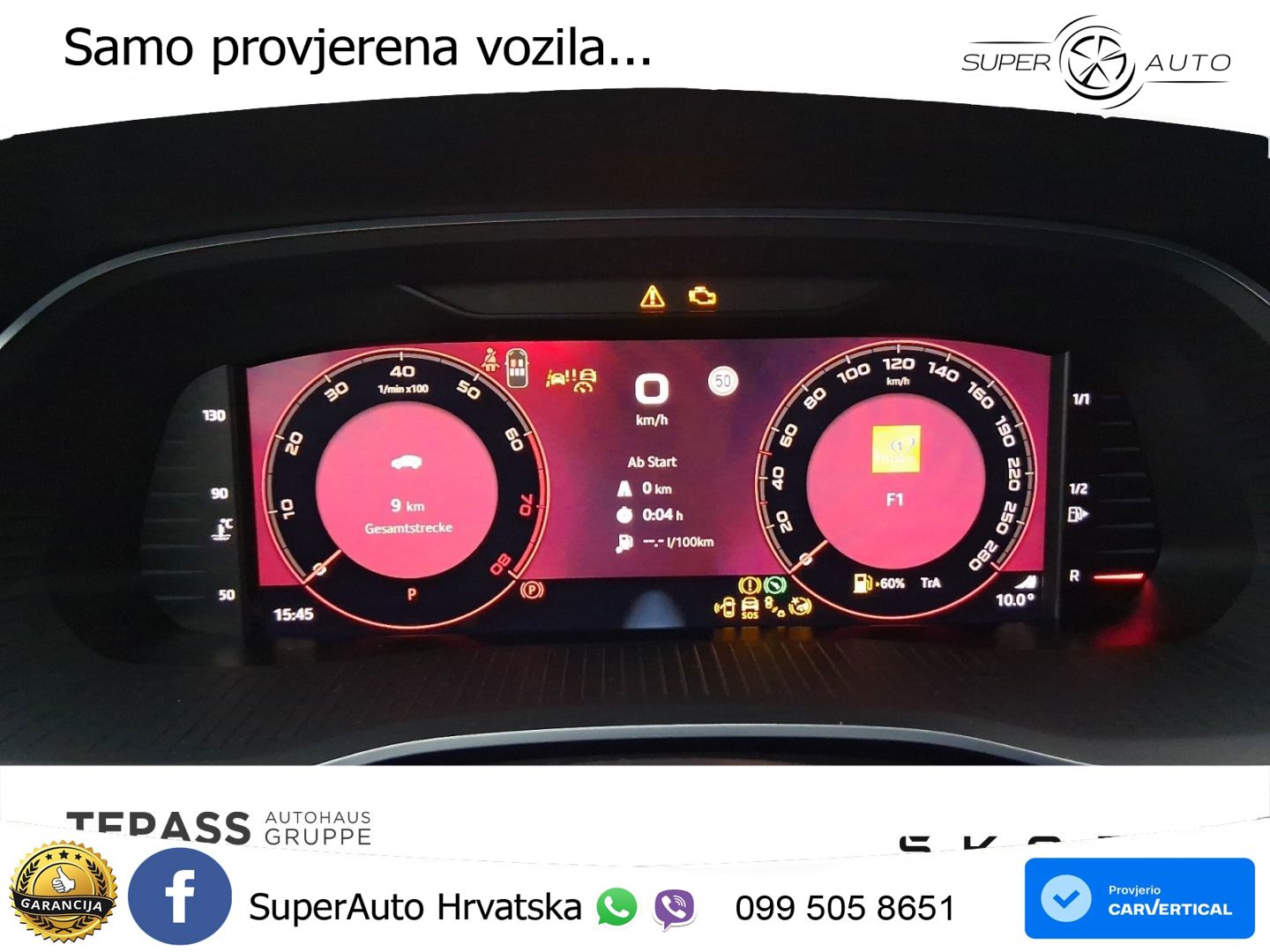 Škoda Octavia Combi RS 2.0 TSI (265 KS) DSG Lounge LED+GR SJED+ACC
