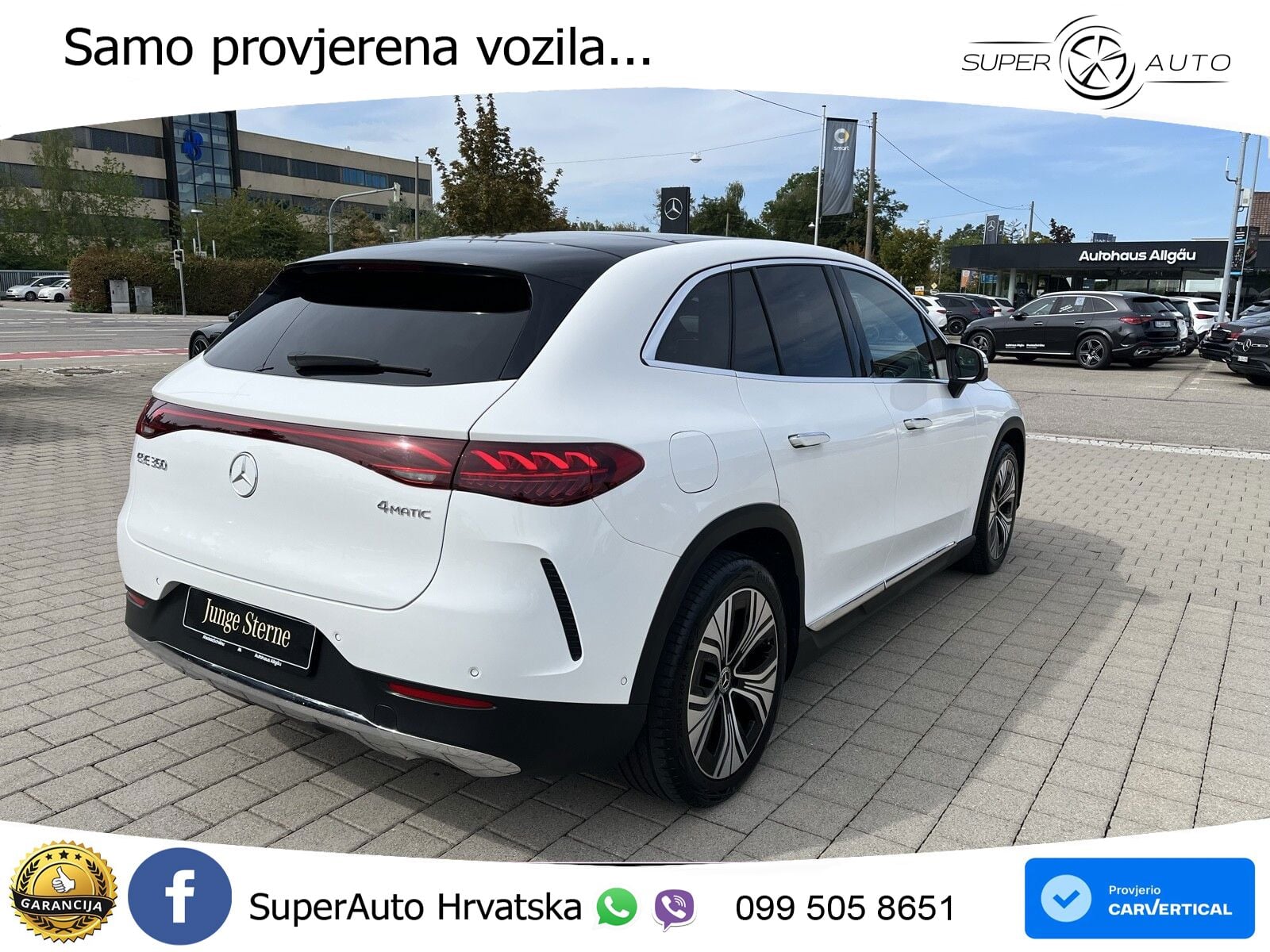 Mercedes EQE SUV 350 98 kWh (292 KS) 4MATIC ACC+GR SJED+360+PANO