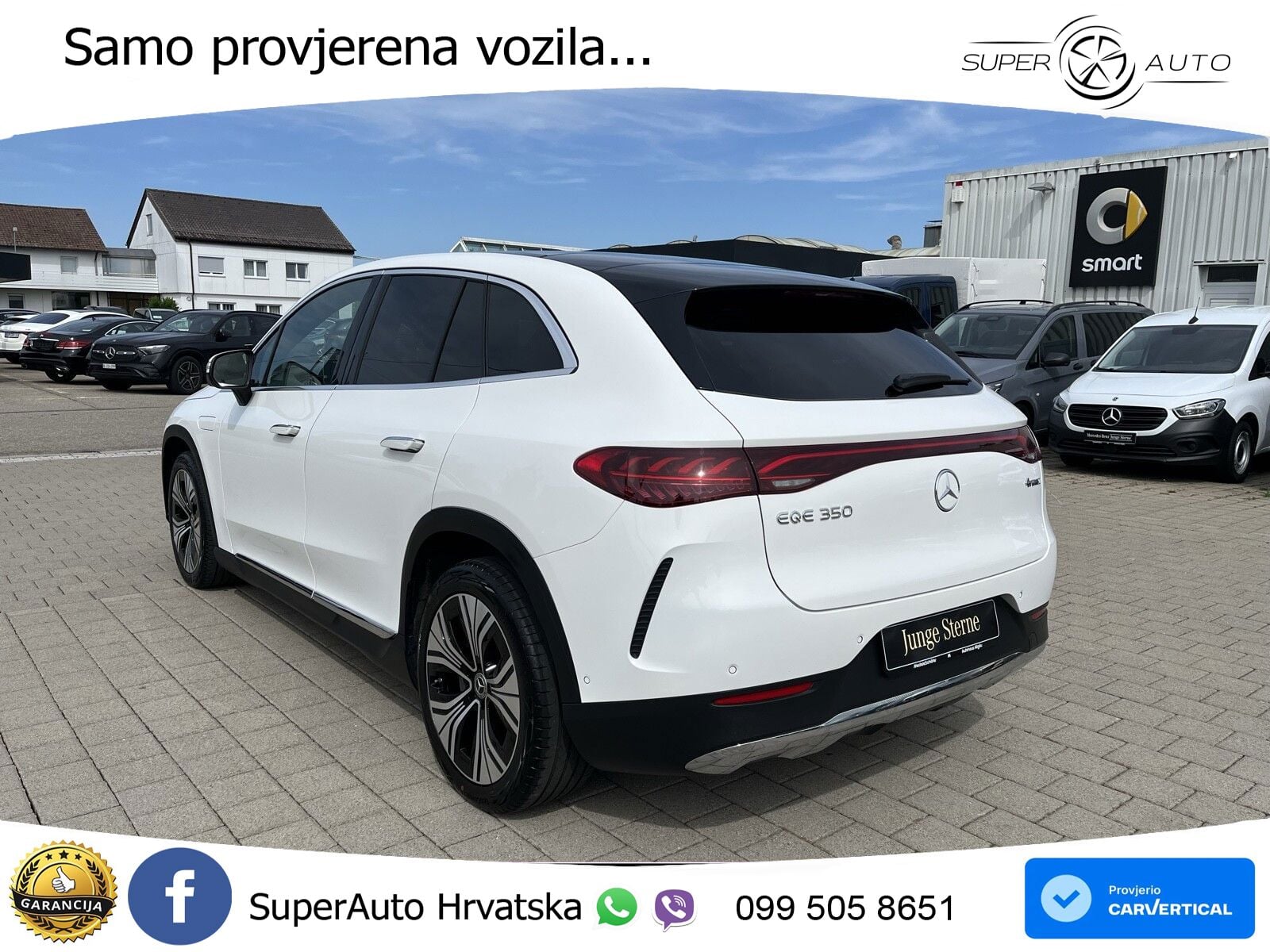 Mercedes EQE SUV 350 98 kWh (292 KS) 4MATIC ACC+GR SJED+360+PANO
