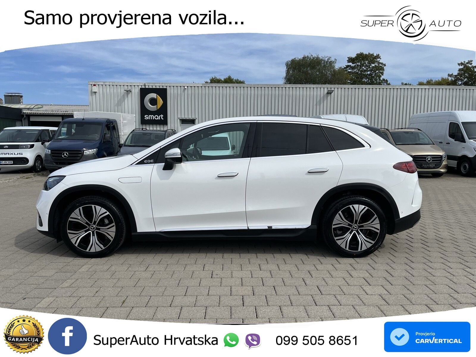 Mercedes EQE SUV 350 98 kWh (292 KS) 4MATIC ACC+GR SJED+360+PANO