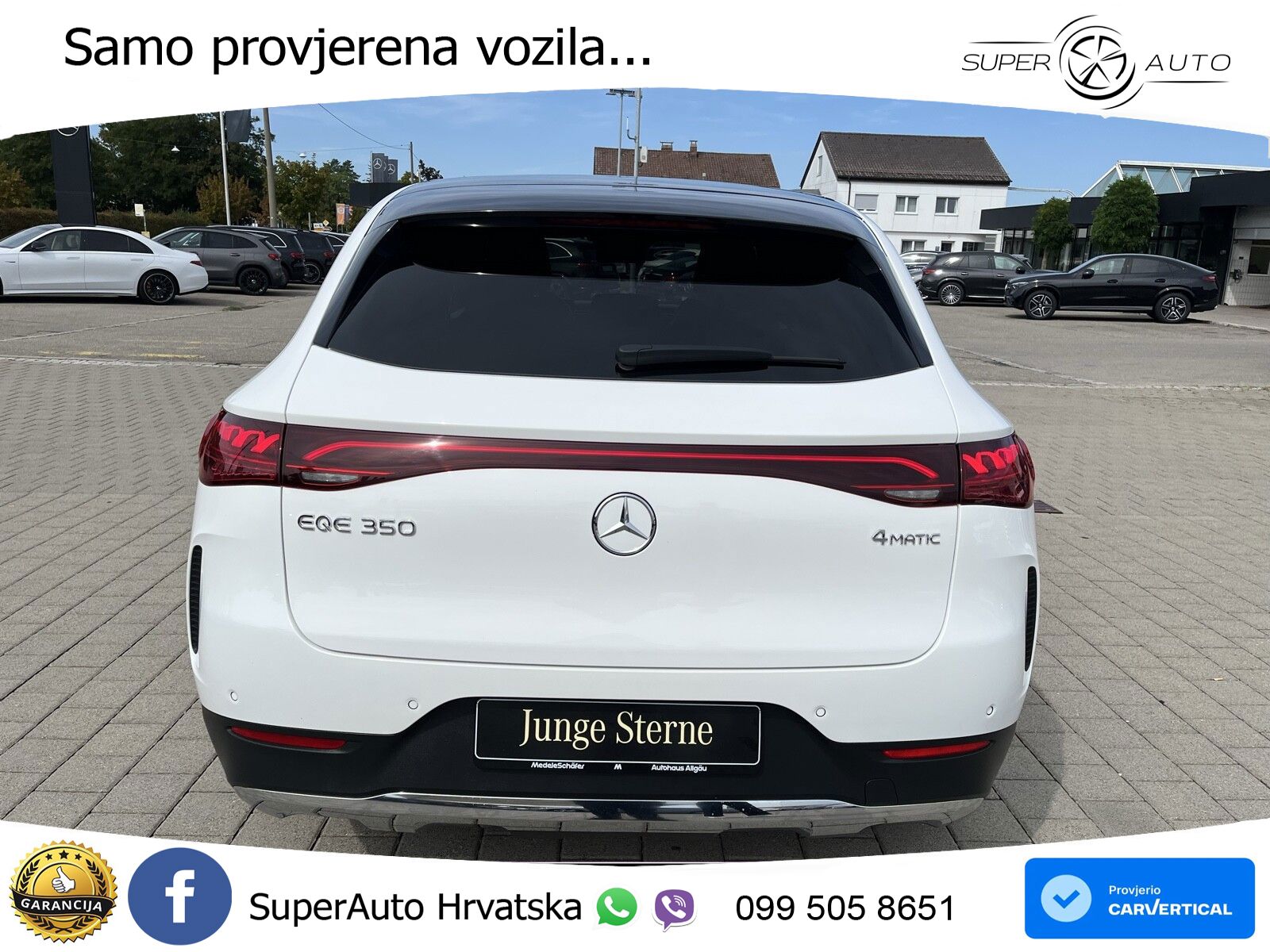 Mercedes EQE SUV 350 98 kWh (292 KS) 4MATIC ACC+GR SJED+360+PANO