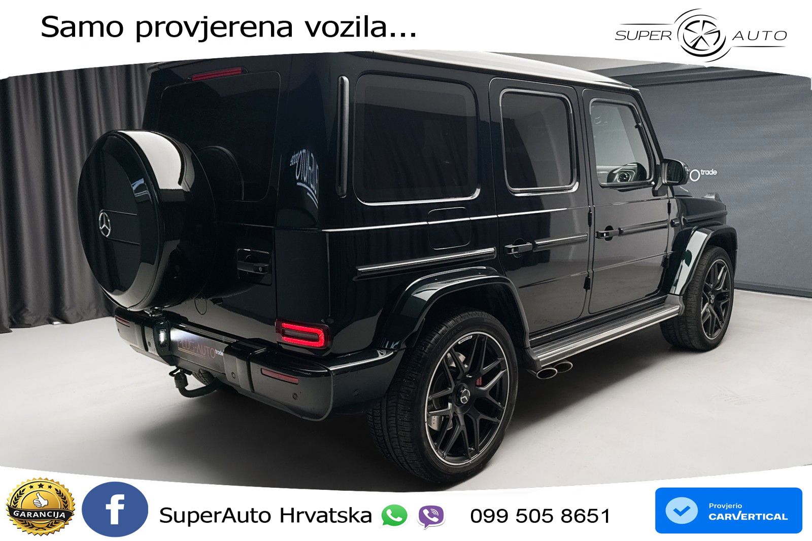 Mercedes AMG G 63 Long V8 (585 KS) 4MATIC 9G-TRONIC AMG SPEEDSHIFT PLUS