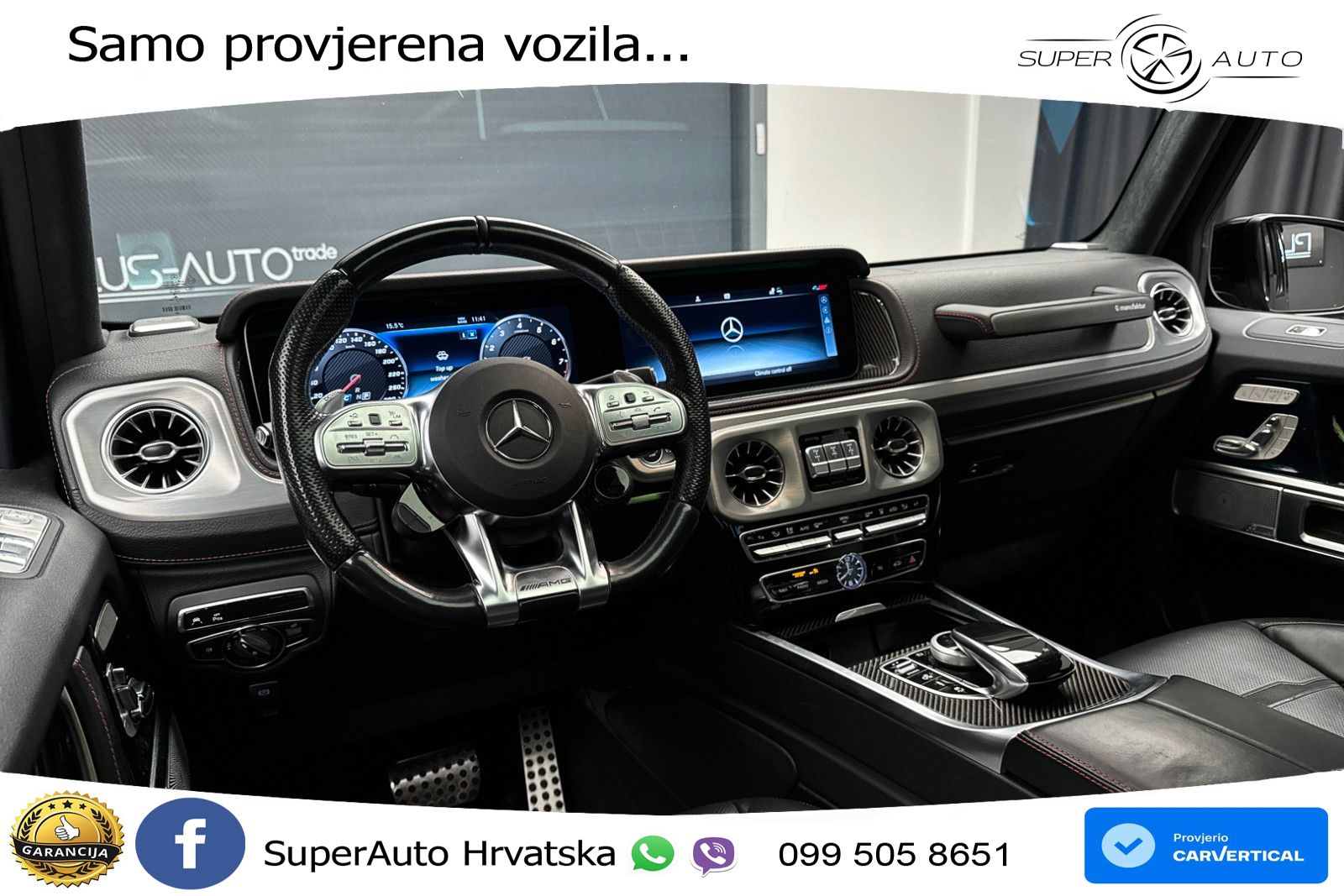 Mercedes AMG G 63 Long V8 (585 KS) 4MATIC 9G-TRONIC AMG SPEEDSHIFT PLUS