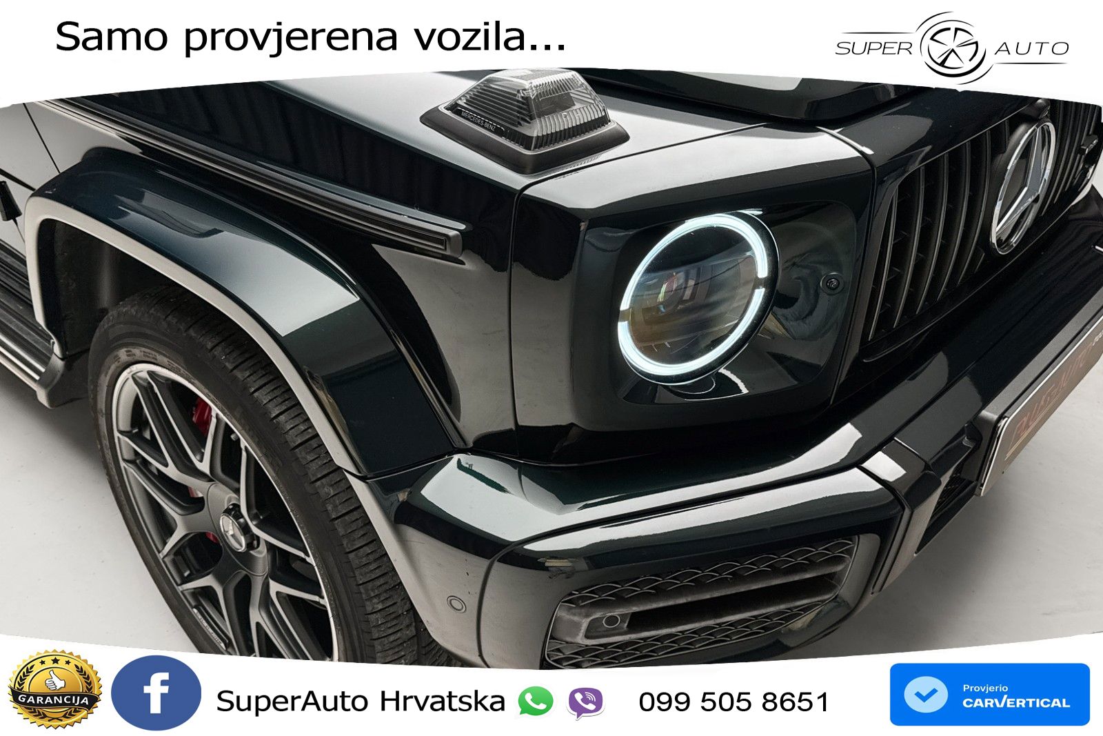 Mercedes AMG G 63 Long V8 (585 KS) 4MATIC 9G-TRONIC AMG SPEEDSHIFT PLUS