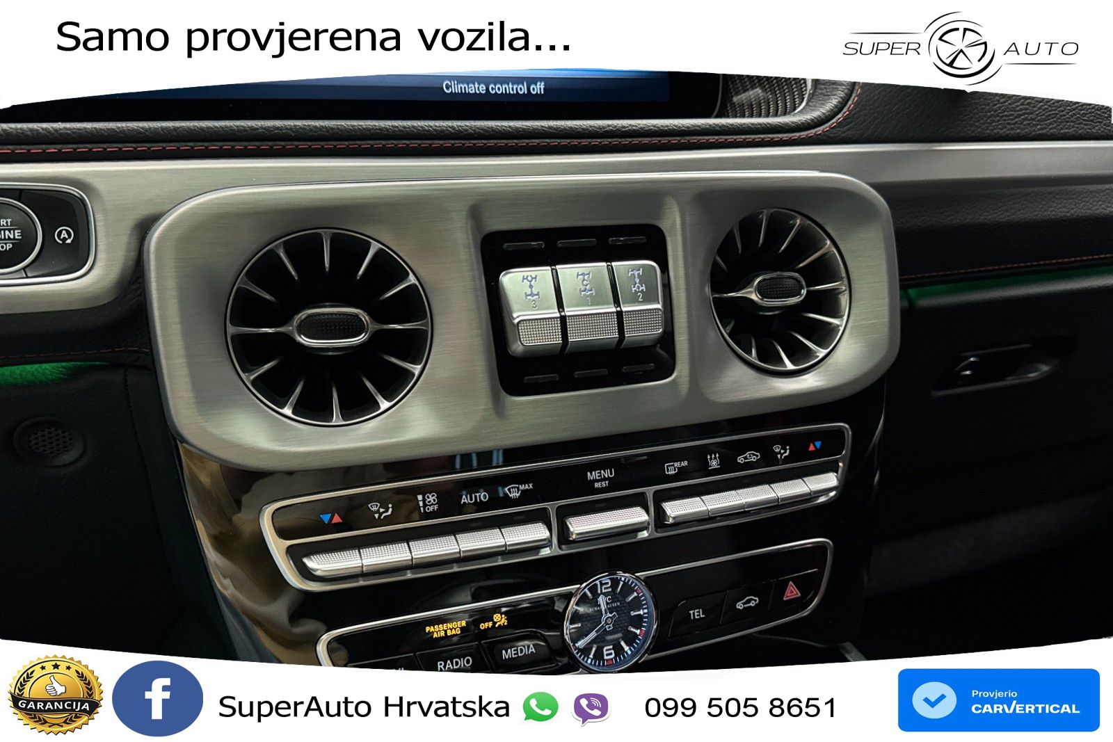 Mercedes AMG G 63 Long V8 (585 KS) 4MATIC 9G-TRONIC AMG SPEEDSHIFT PLUS