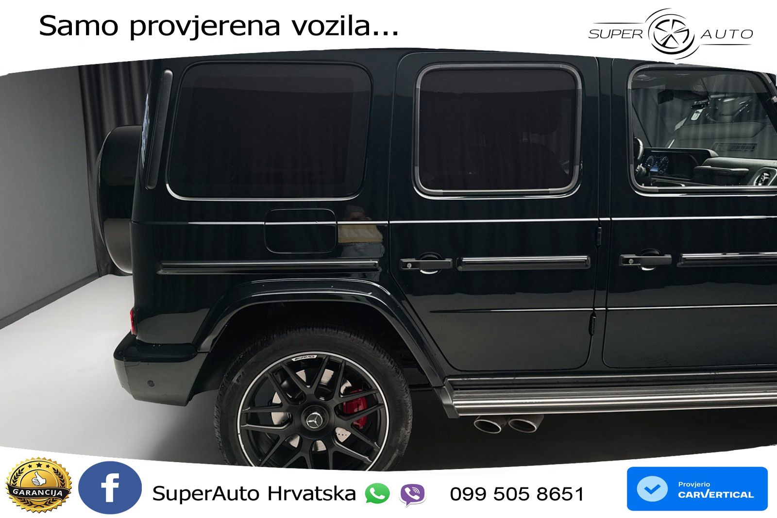 Mercedes AMG G 63 Long V8 (585 KS) 4MATIC 9G-TRONIC AMG SPEEDSHIFT PLUS