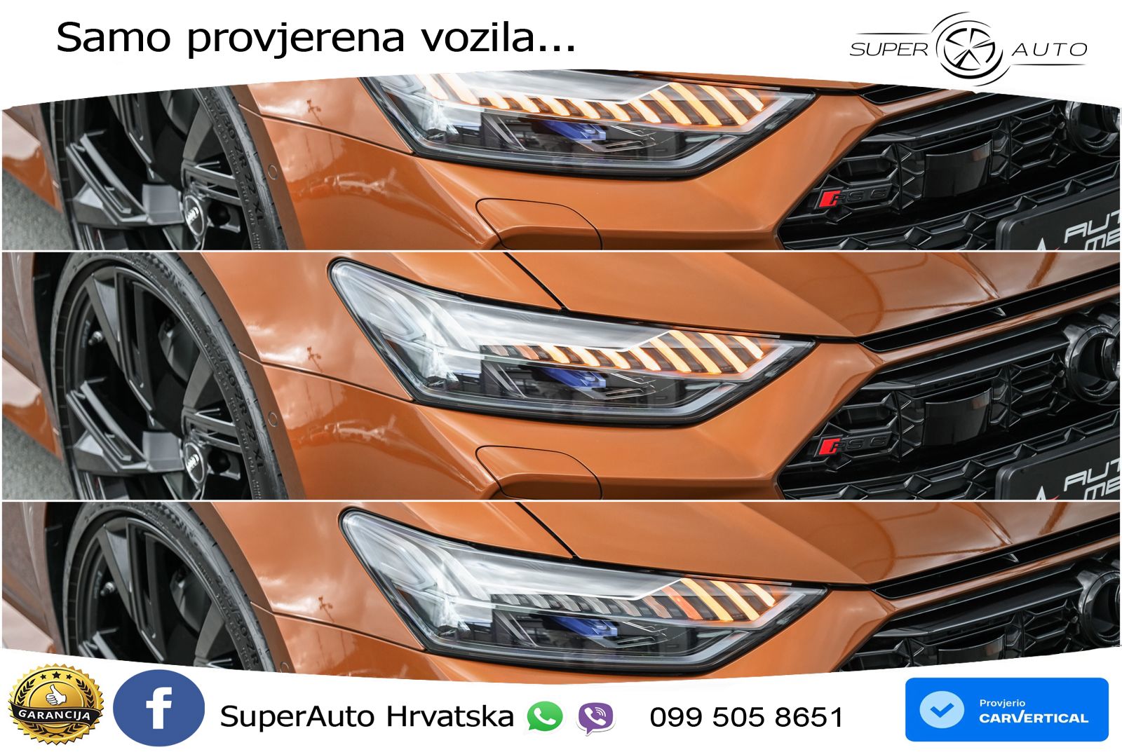 Audi RS6 Avant 4.0 TFSI V8 (600 KS) quattro Tiptronic LED+GR SJED+ACC