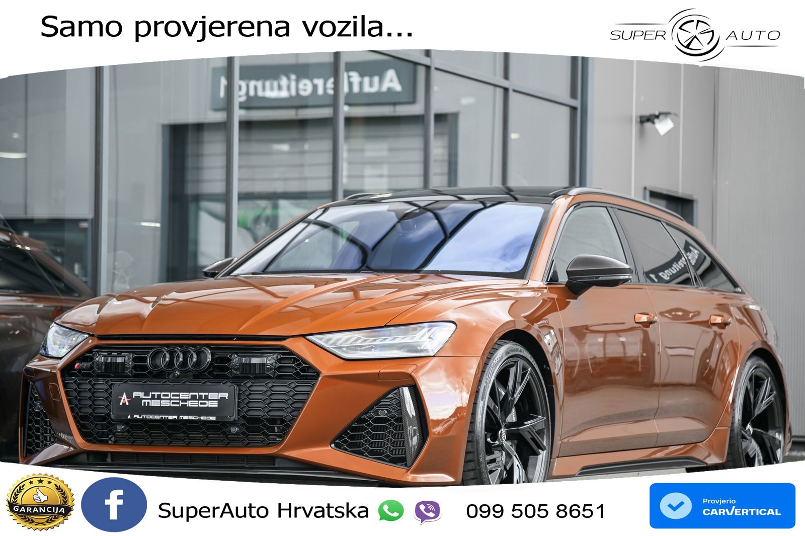 Audi RS6 Avant 4.0 TFSI V8 (600 KS) quattro Tiptronic LED+GR SJED+ACC