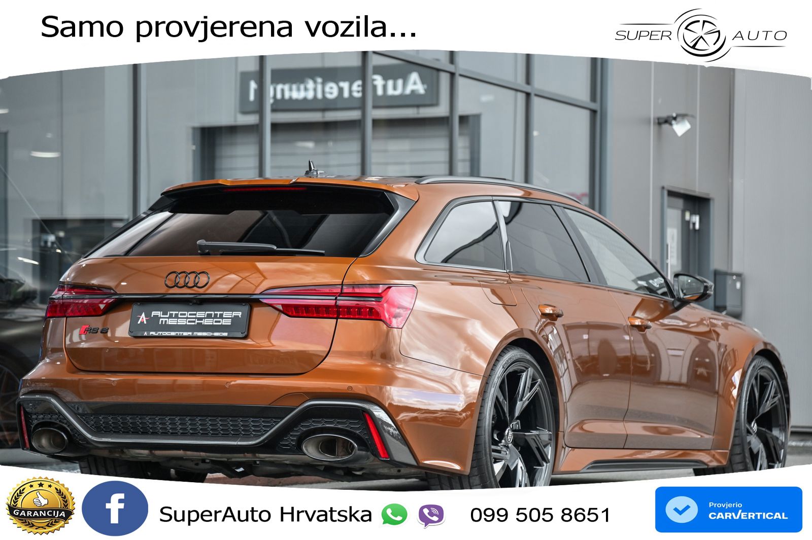 Audi RS6 Avant 4.0 TFSI V8 (600 KS) quattro Tiptronic LED+GR SJED+ACC