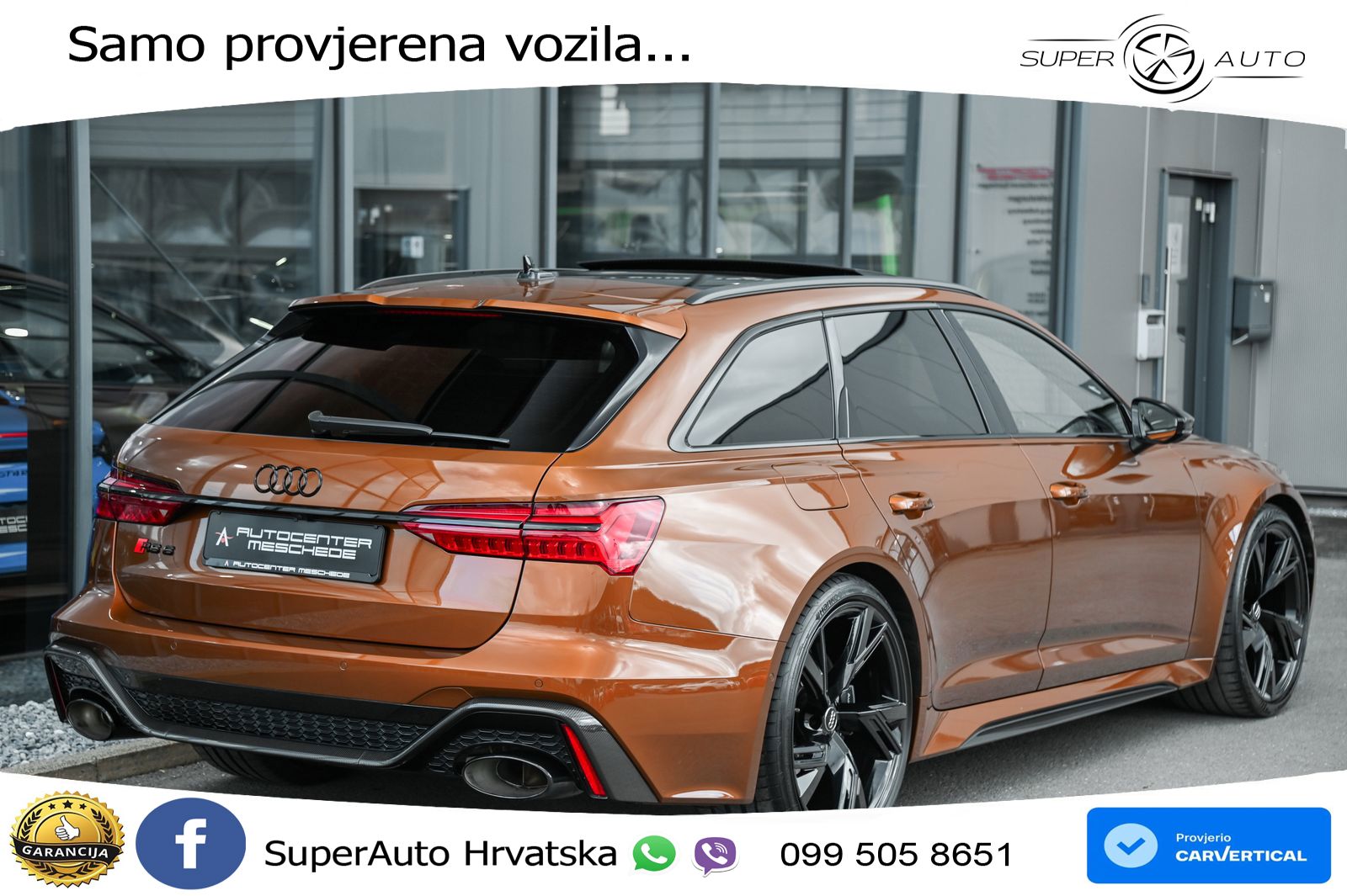 Audi RS6 Avant 4.0 TFSI V8 (600 KS) quattro Tiptronic LED+GR SJED+ACC