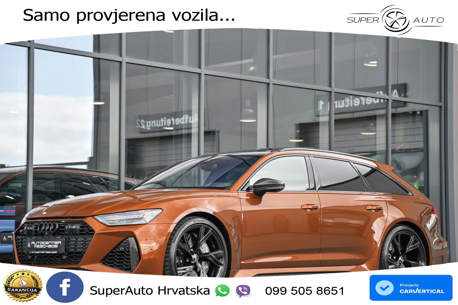 Audi RS6 Avant 4.0 TFSI V8 (600 KS) quattro Tiptronic LED+GR SJED+ACC