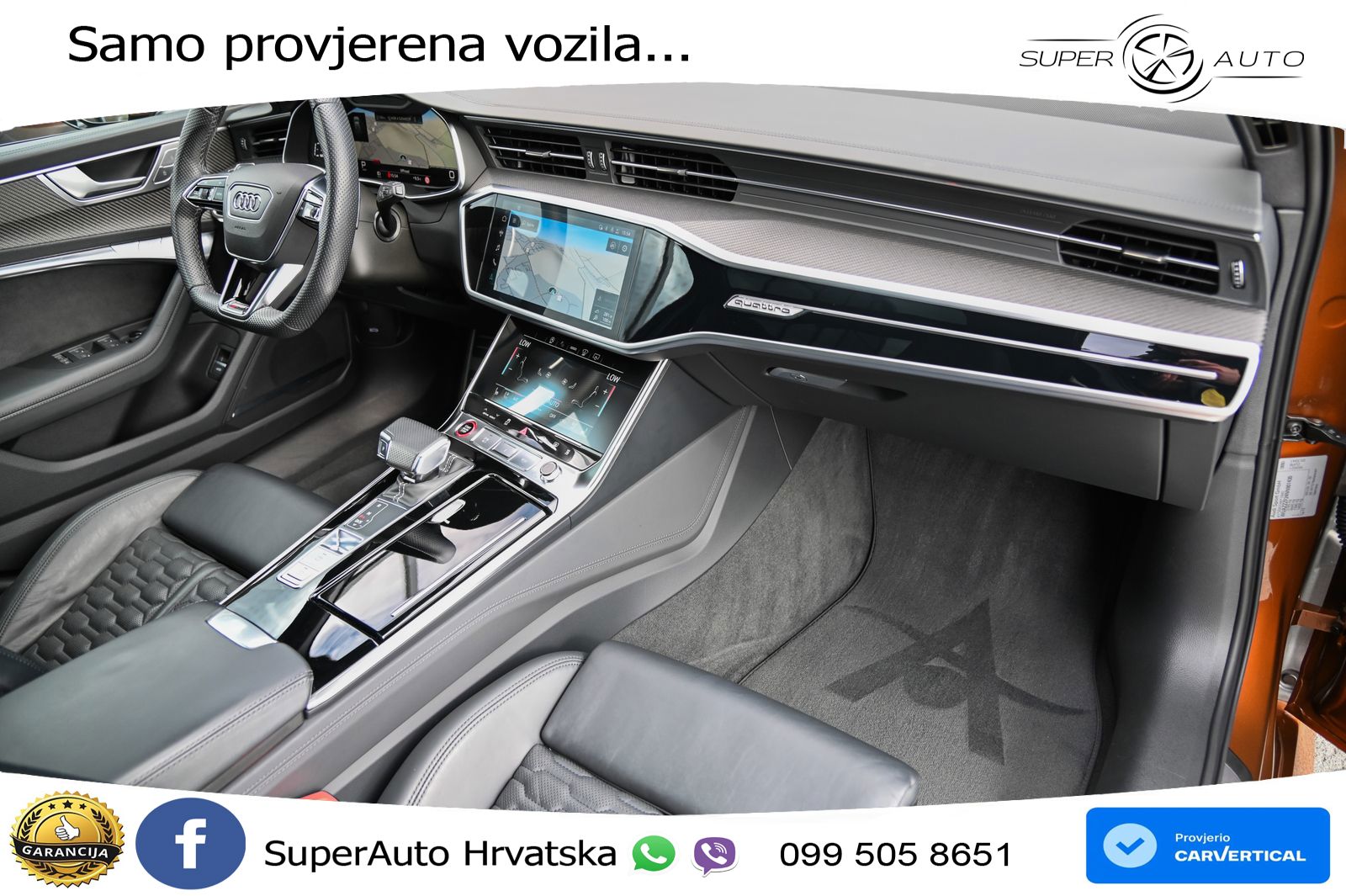 Audi RS6 Avant 4.0 TFSI V8 (600 KS) quattro Tiptronic LED+GR SJED+ACC