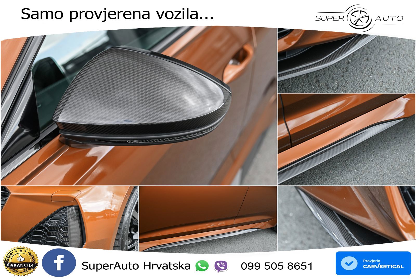 Audi RS6 Avant 4.0 TFSI V8 (600 KS) quattro Tiptronic LED+GR SJED+ACC