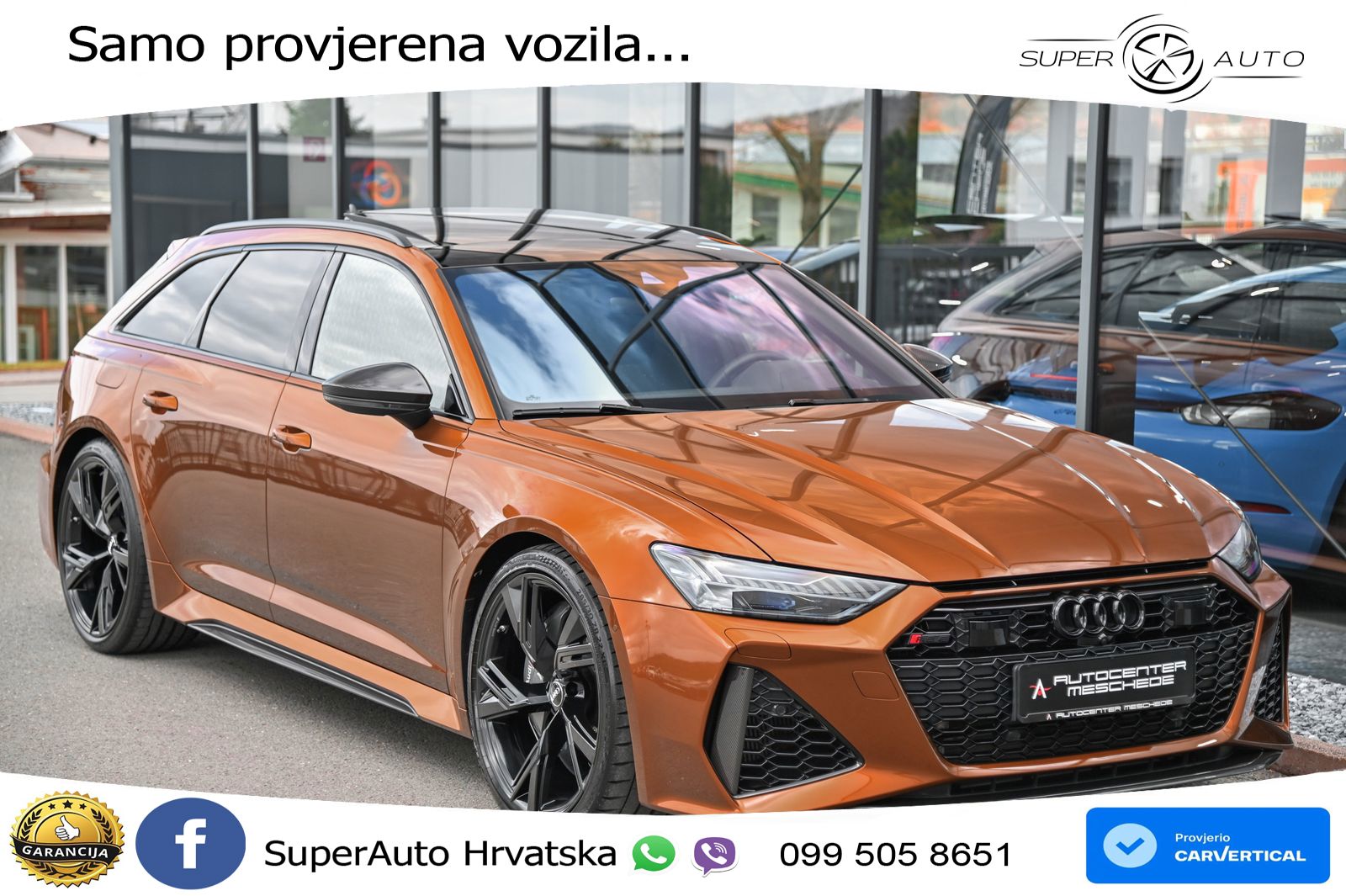 Audi RS6 Avant 4.0 TFSI V8 (600 KS) quattro Tiptronic LED+GR SJED+ACC
