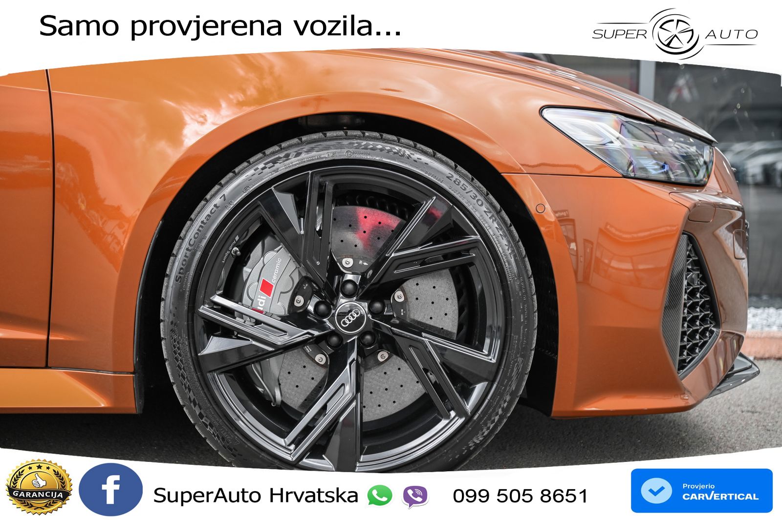 Audi RS6 Avant 4.0 TFSI V8 (600 KS) quattro Tiptronic LED+GR SJED+ACC