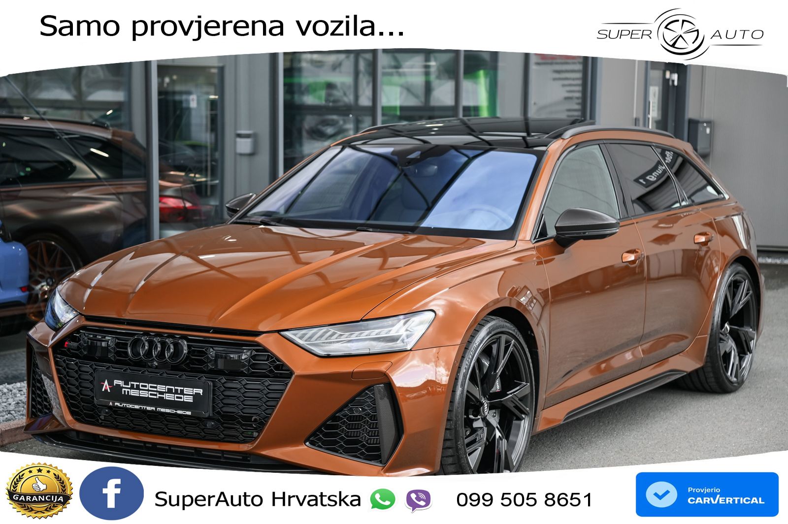 Audi RS6 Avant 4.0 TFSI V8 (600 KS) quattro Tiptronic LED+GR SJED+ACC