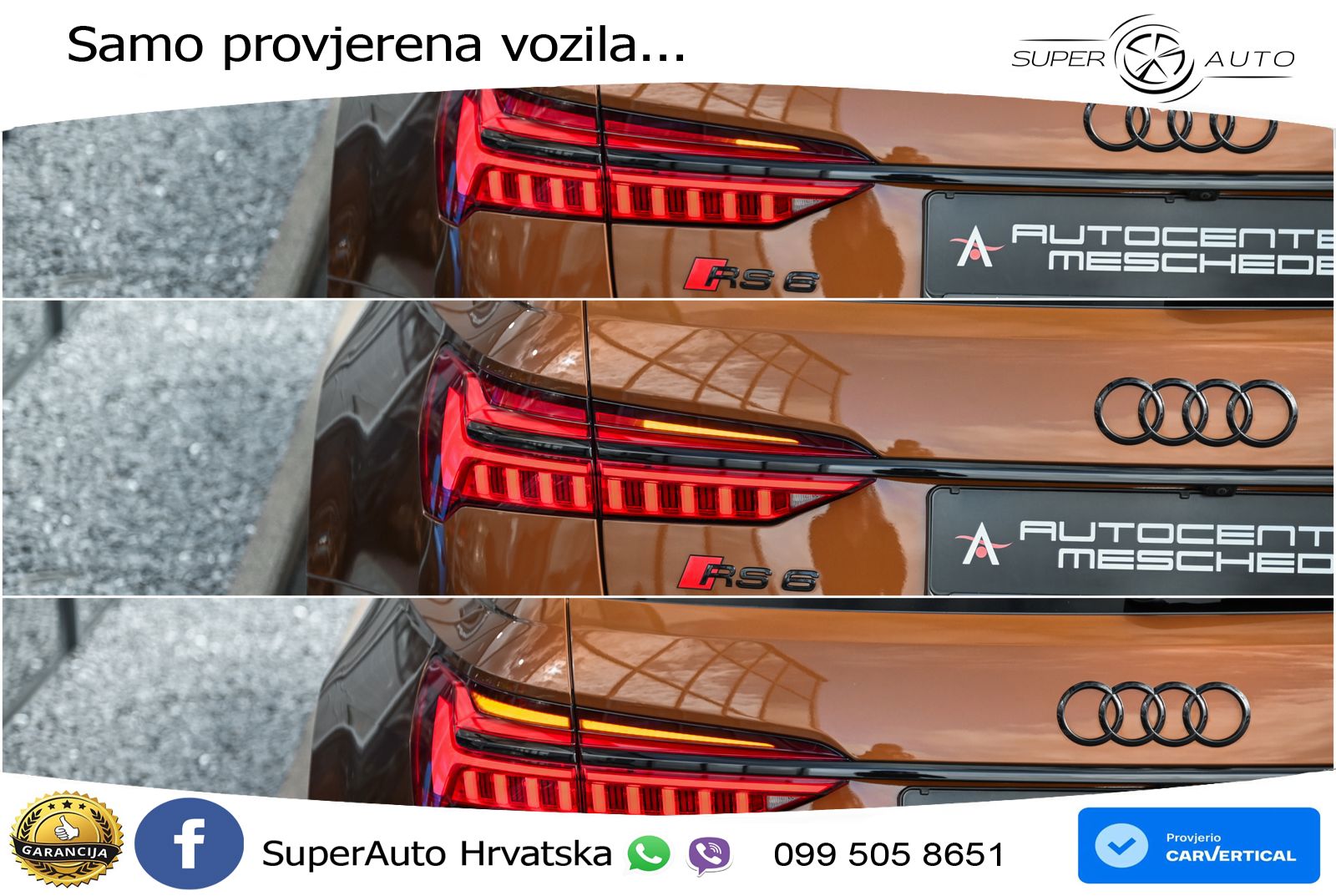 Audi RS6 Avant 4.0 TFSI V8 (600 KS) quattro Tiptronic LED+GR SJED+ACC