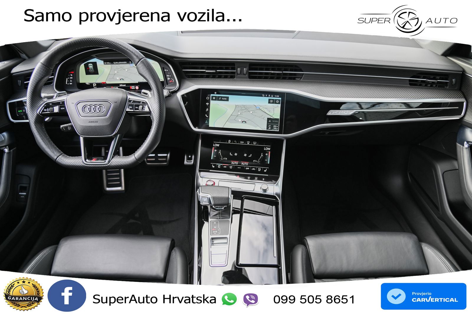 Audi RS6 Avant 4.0 TFSI V8 (600 KS) quattro Tiptronic LED+GR SJED+ACC
