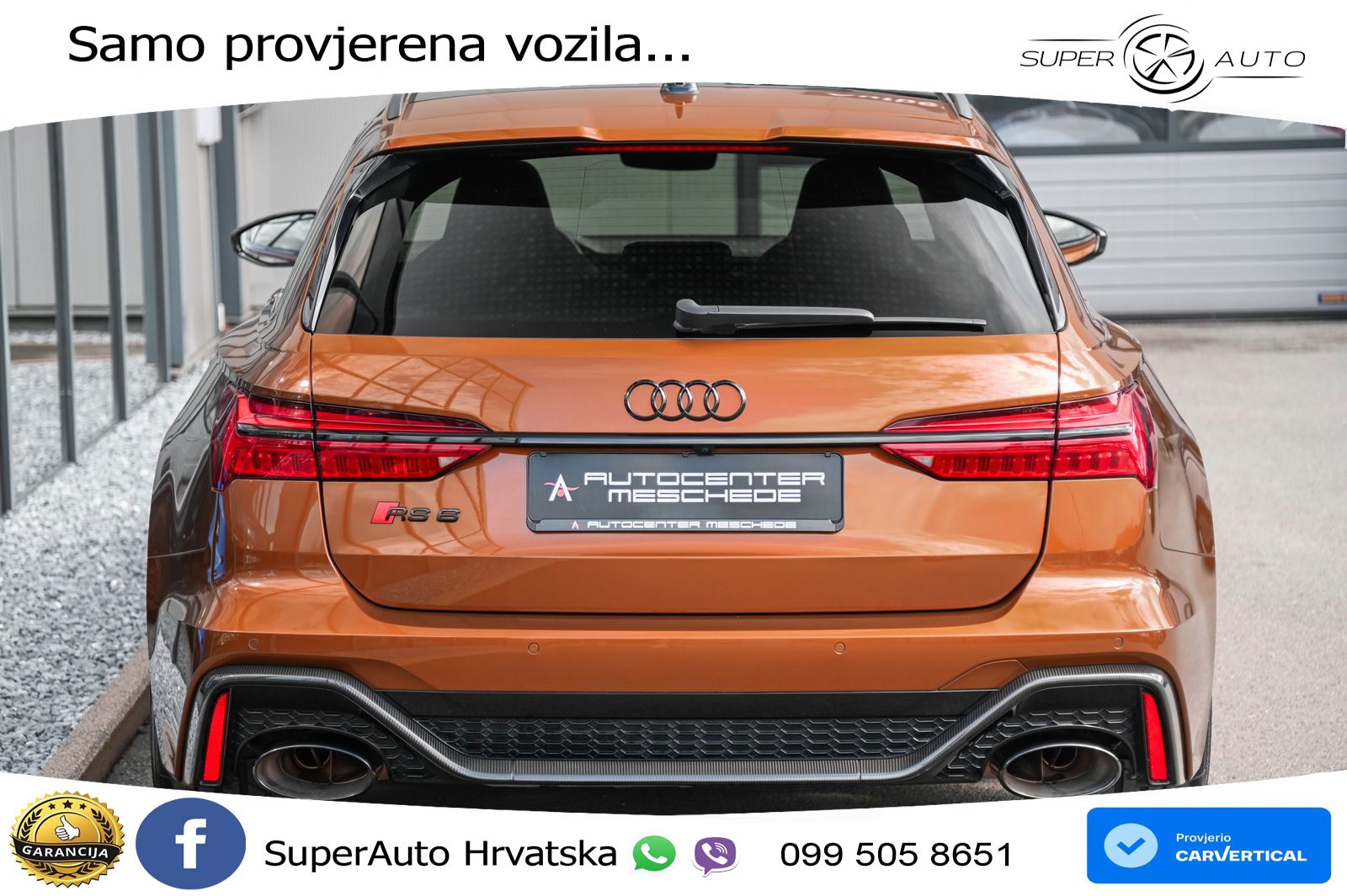 Audi RS6 Avant 4.0 TFSI V8 (600 KS) quattro Tiptronic LED+GR SJED+ACC