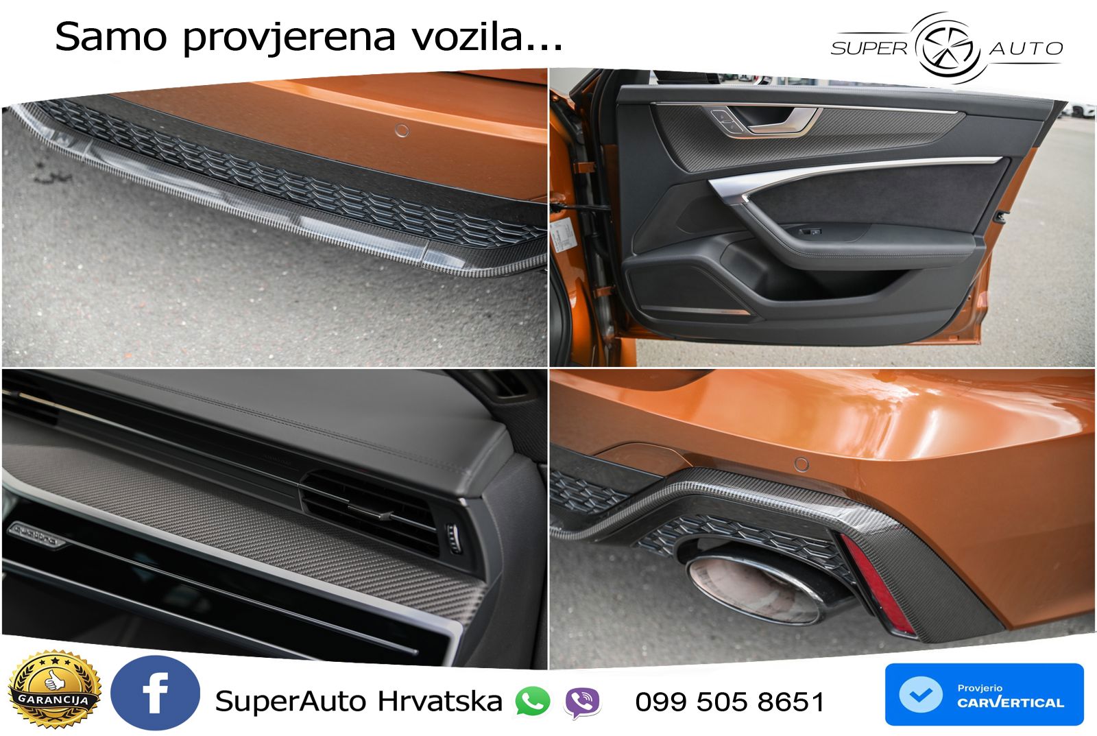 Audi RS6 Avant 4.0 TFSI V8 (600 KS) quattro Tiptronic LED+GR SJED+ACC