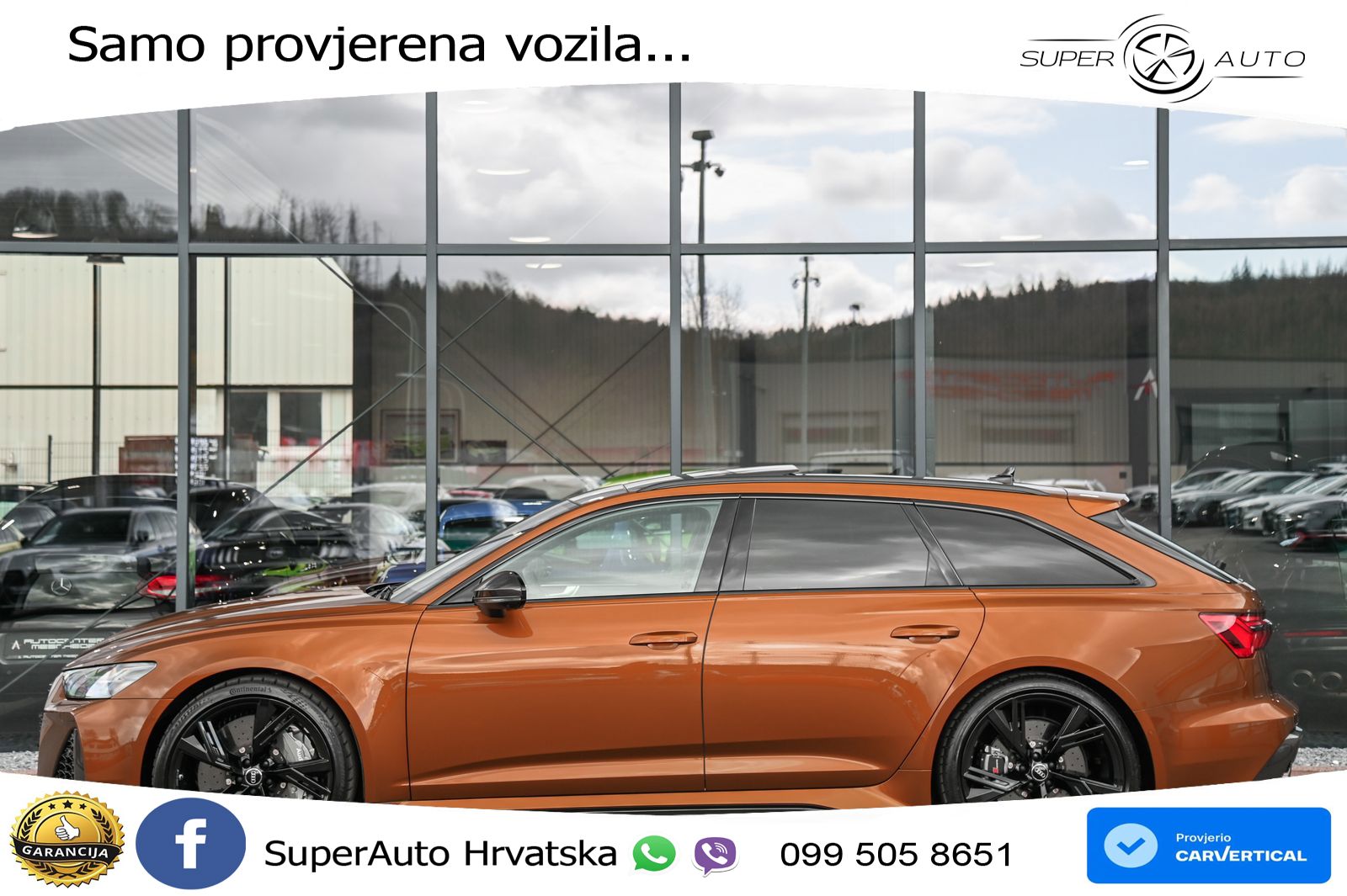 Audi RS6 Avant 4.0 TFSI V8 (600 KS) quattro Tiptronic LED+GR SJED+ACC