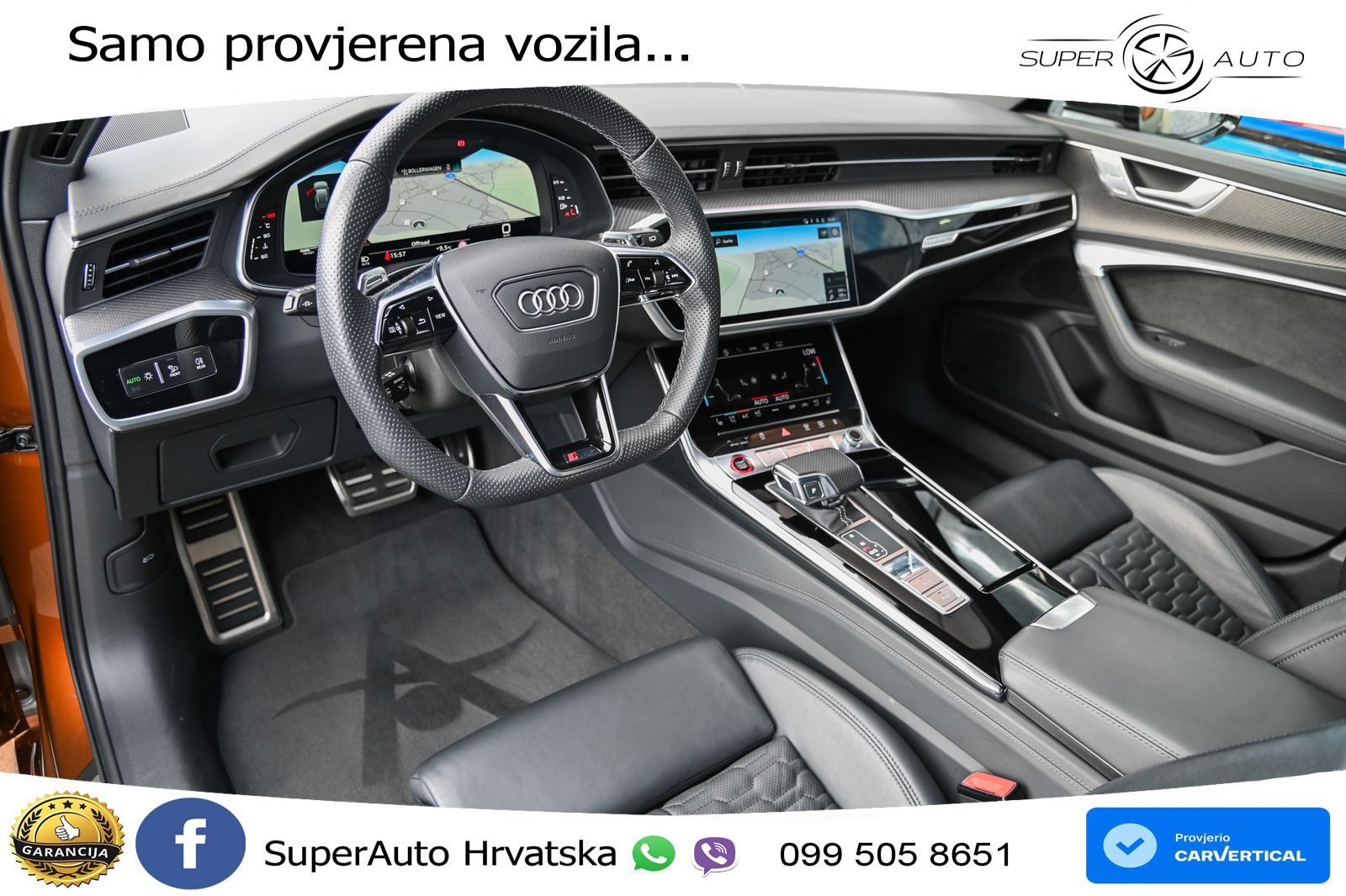 Audi RS6 Avant 4.0 TFSI V8 (600 KS) quattro Tiptronic LED+GR SJED+ACC