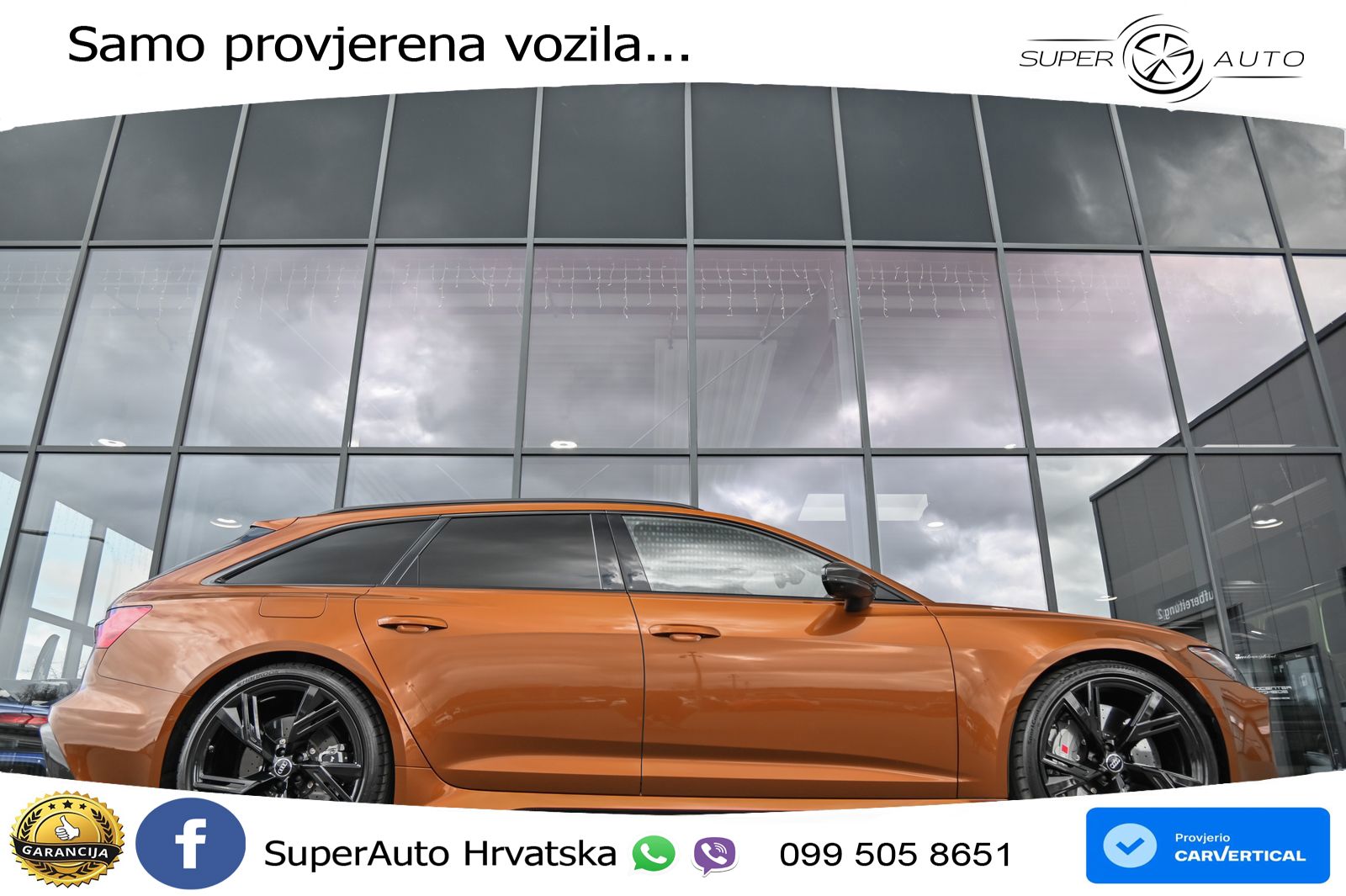 Audi RS6 Avant 4.0 TFSI V8 (600 KS) quattro Tiptronic LED+GR SJED+ACC