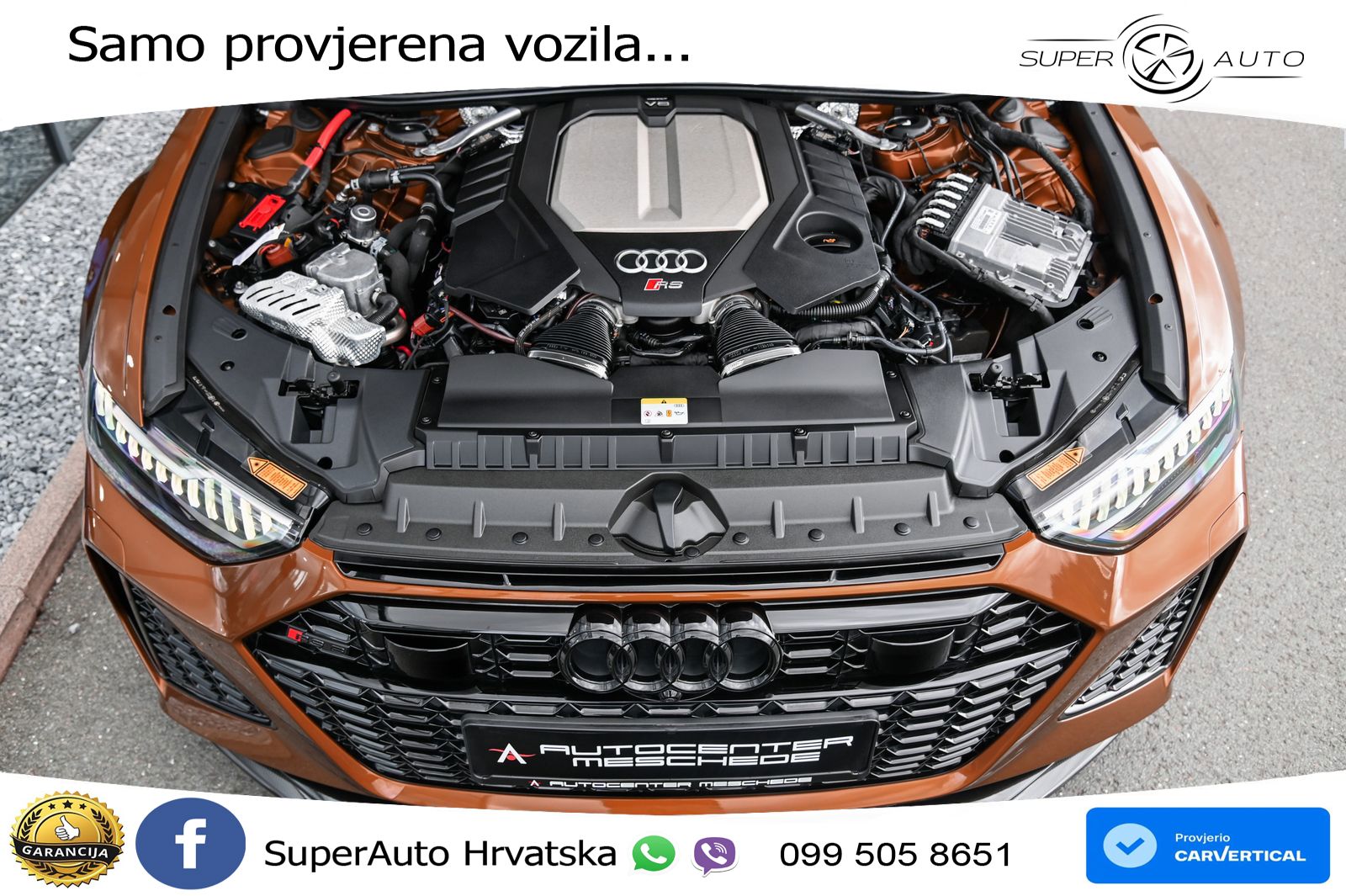 Audi RS6 Avant 4.0 TFSI V8 (600 KS) quattro Tiptronic LED+GR SJED+ACC