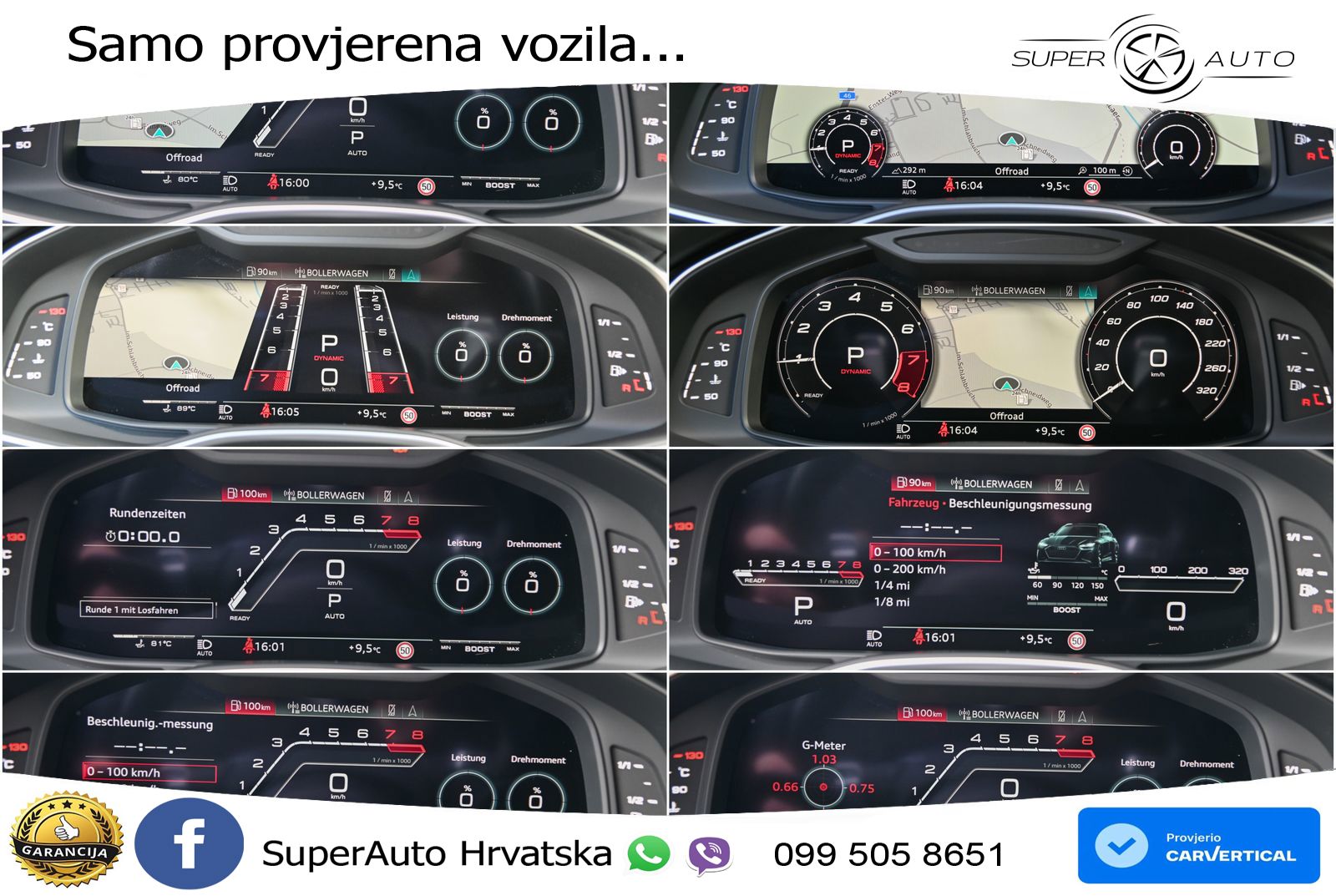 Audi RS6 Avant 4.0 TFSI V8 (600 KS) quattro Tiptronic LED+GR SJED+ACC