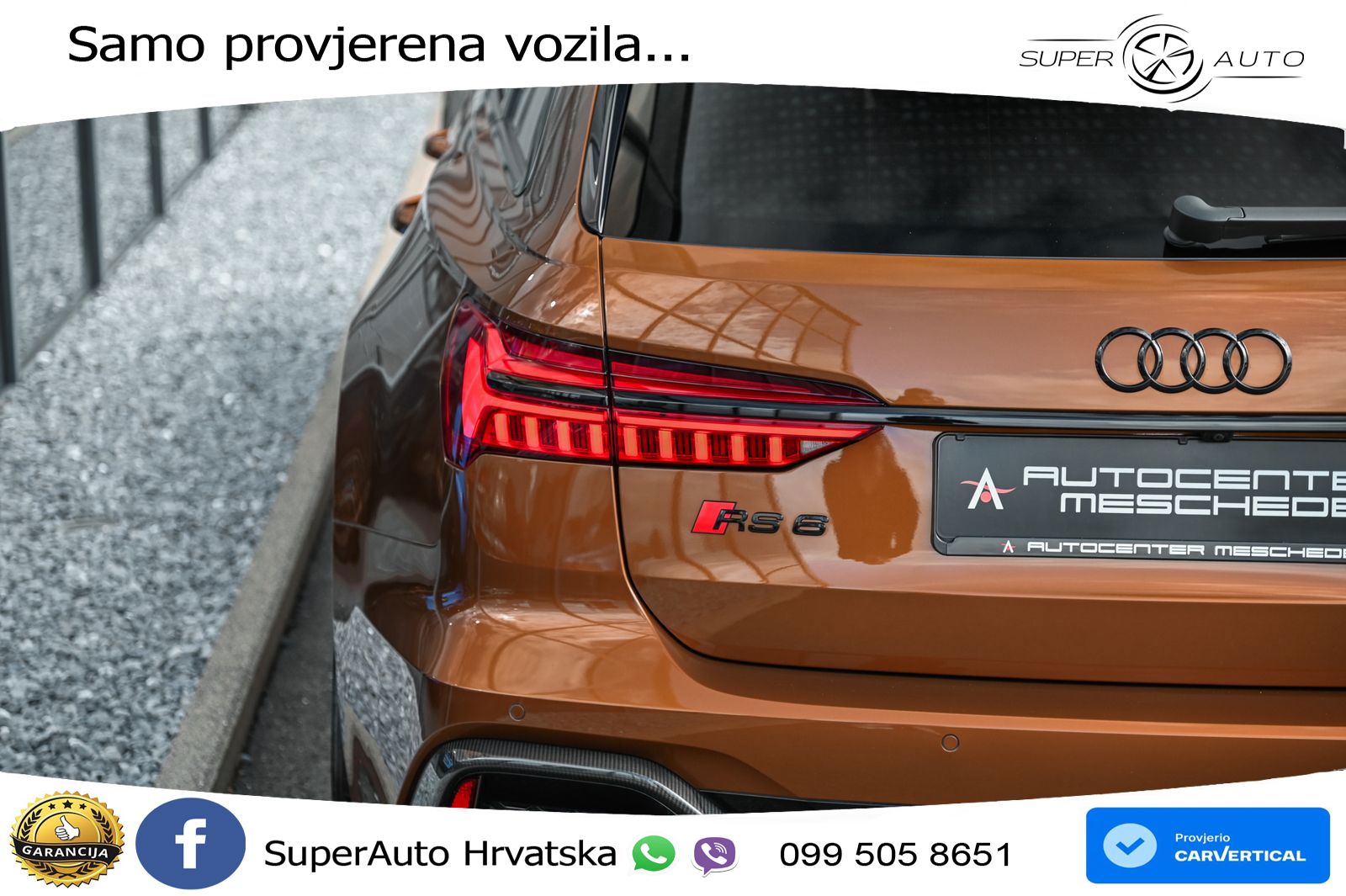 Audi RS6 Avant 4.0 TFSI V8 (600 KS) quattro Tiptronic LED+GR SJED+ACC