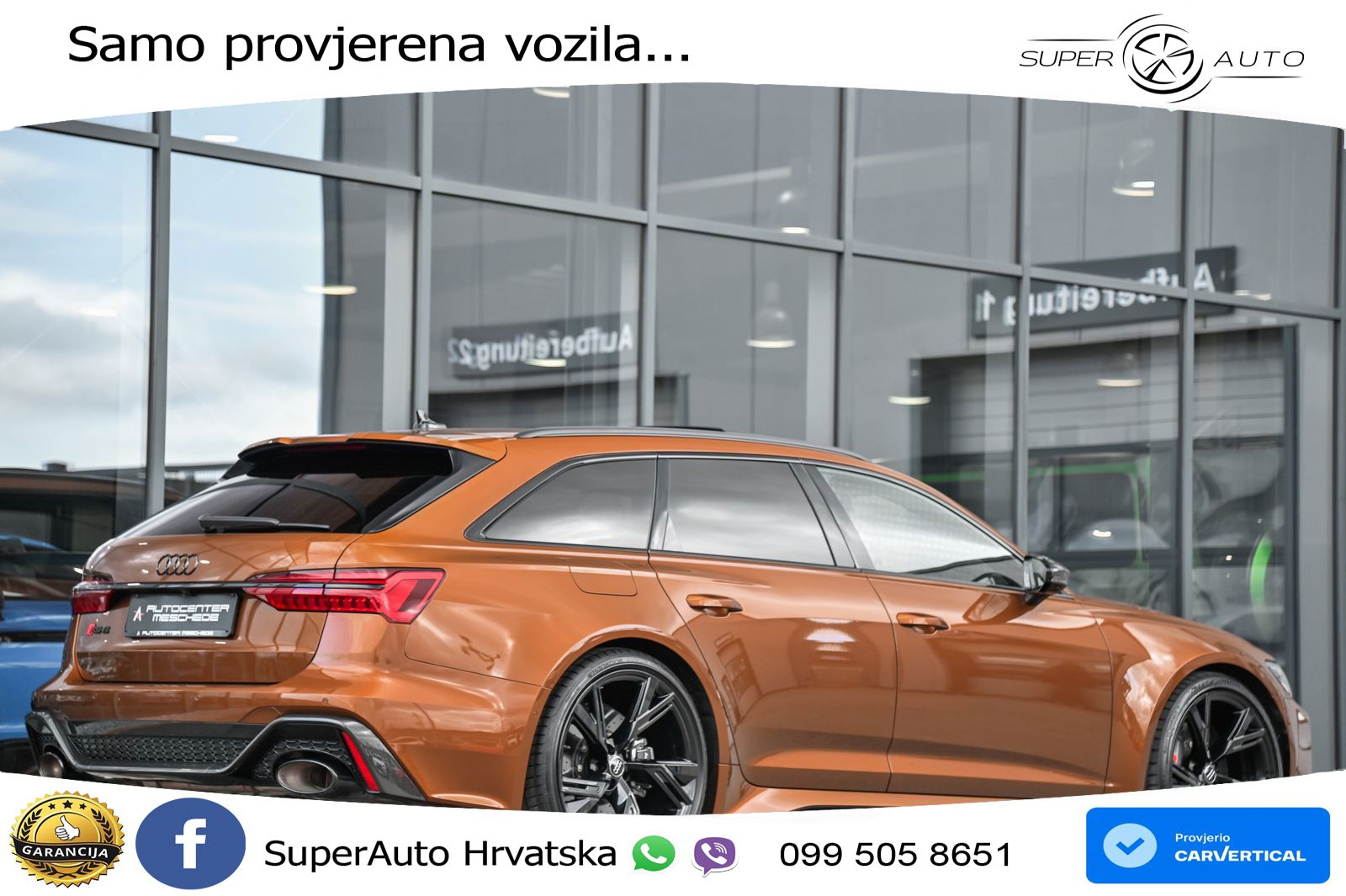Audi RS6 Avant 4.0 TFSI V8 (600 KS) quattro Tiptronic LED+GR SJED+ACC
