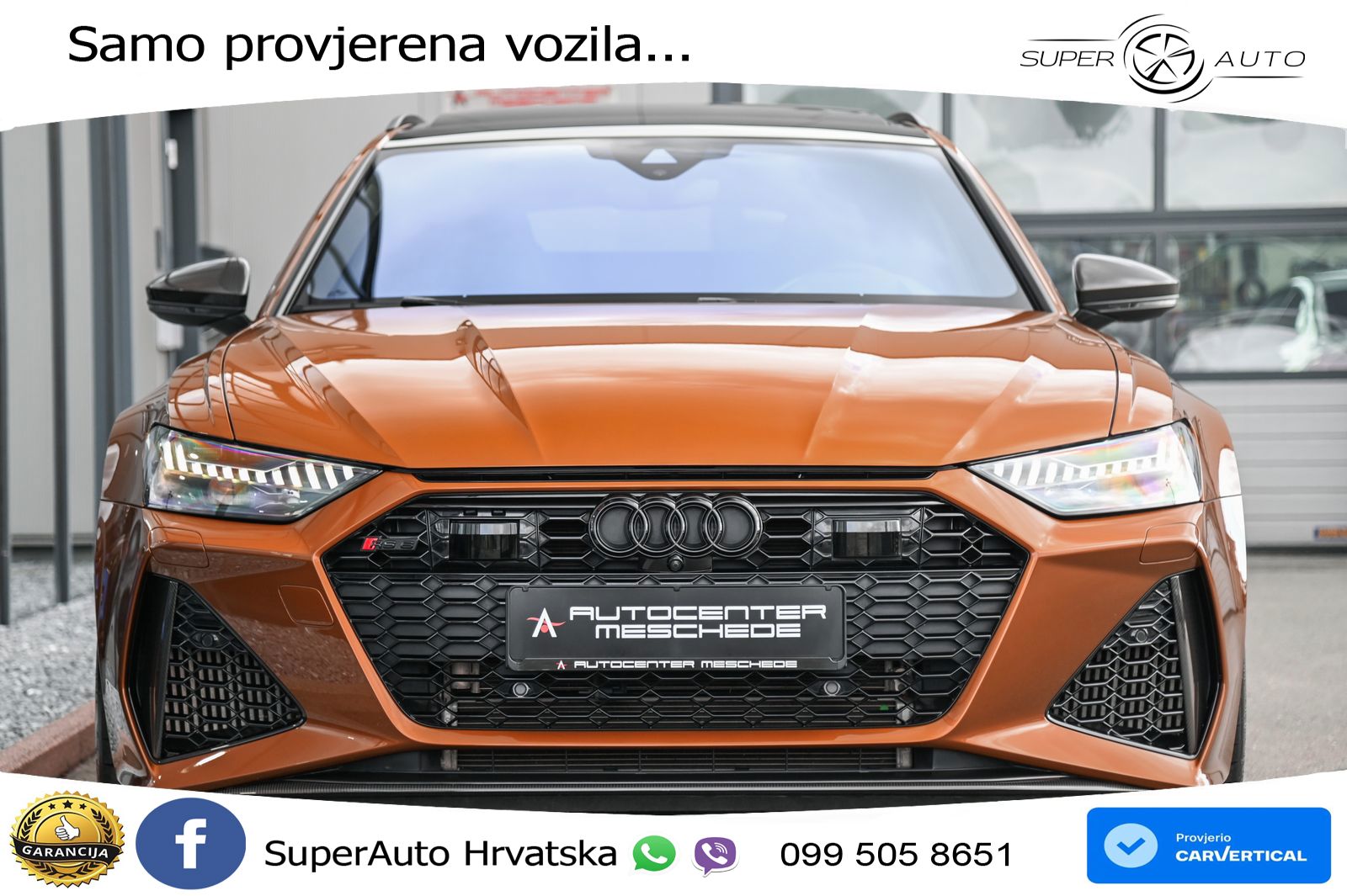 Audi RS6 Avant 4.0 TFSI V8 (600 KS) quattro Tiptronic LED+GR SJED+ACC