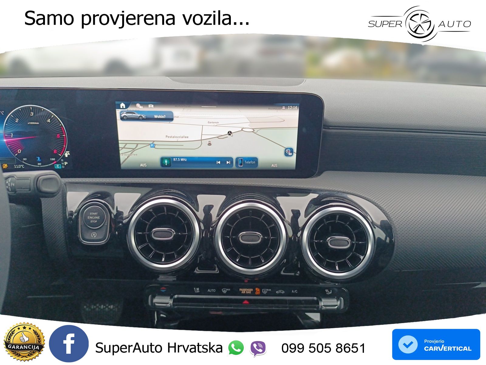 Mercedes-Benz A 200d 8G-DCT LED+GR SJED+ACC