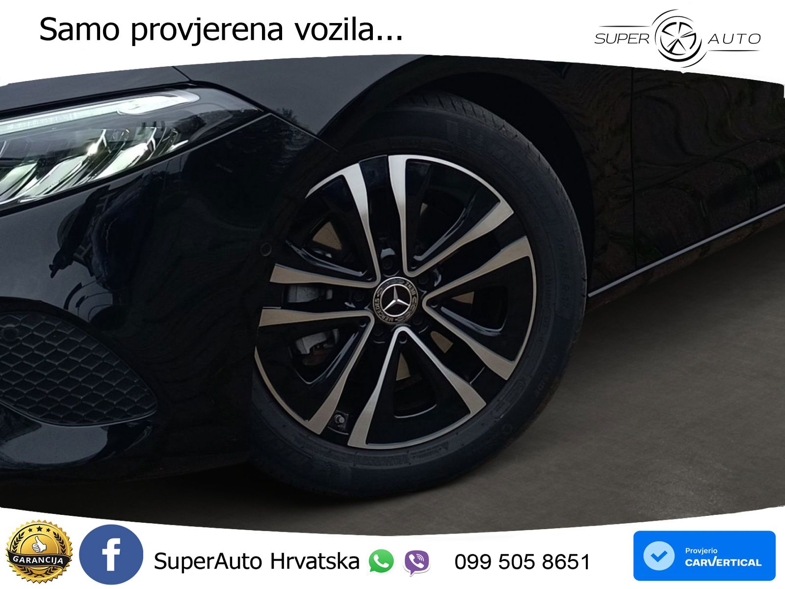 Mercedes-Benz A 200d 8G-DCT LED+GR SJED+ACC