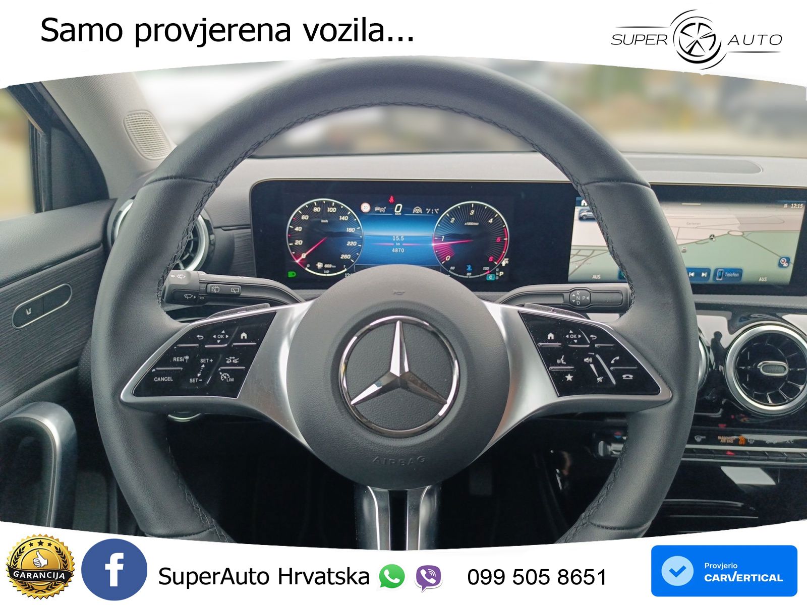Mercedes-Benz A 200d 8G-DCT LED+GR SJED+ACC