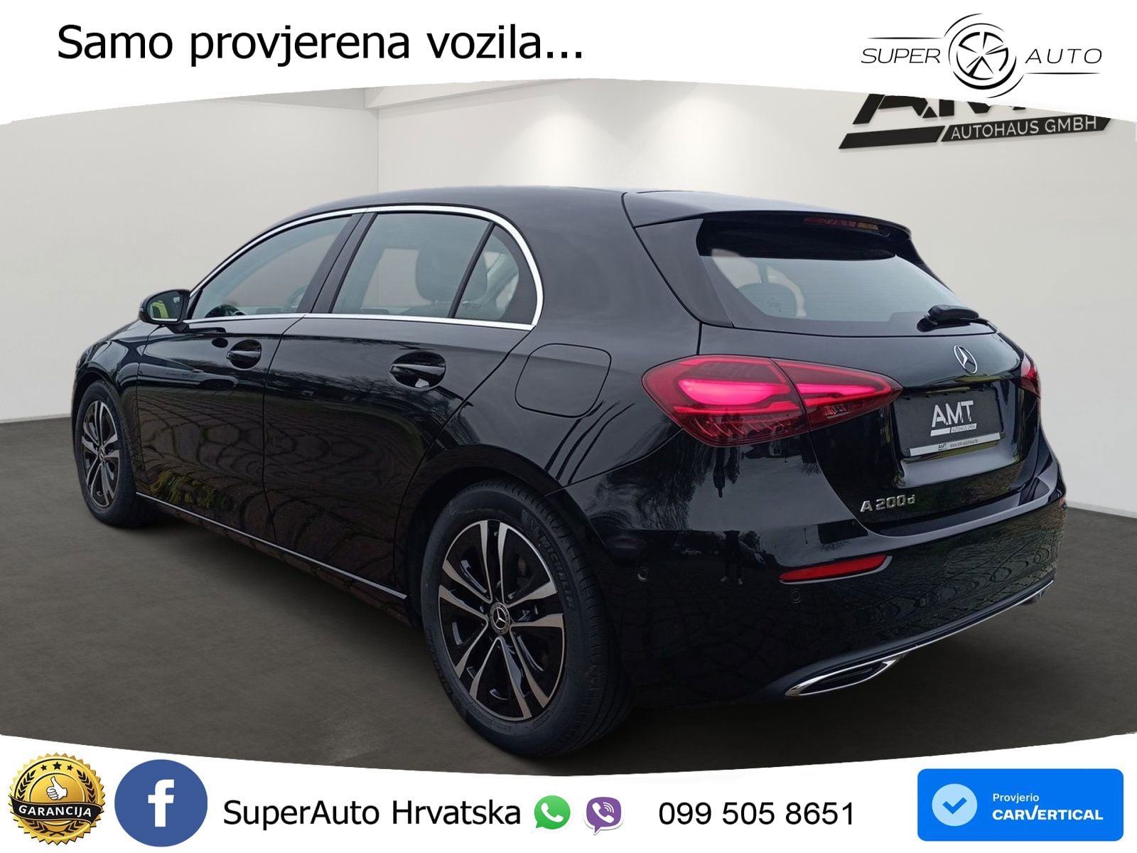 Mercedes-Benz A 200d 8G-DCT LED+GR SJED+ACC
