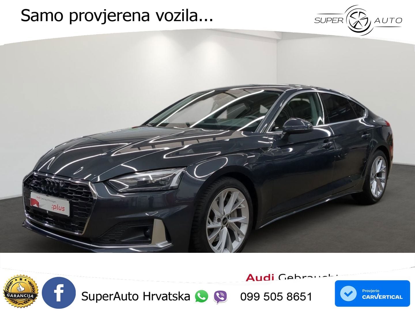 Audi A5 Sportback 45 TFSI (265 KS) quattro S tronic