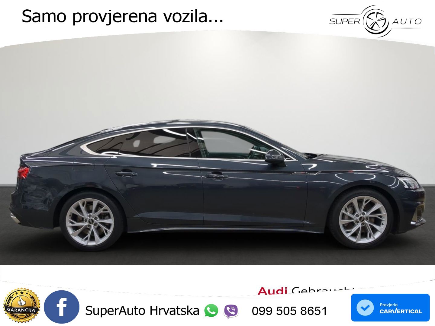 Audi A5 Sportback 45 TFSI (265 KS) quattro S tronic