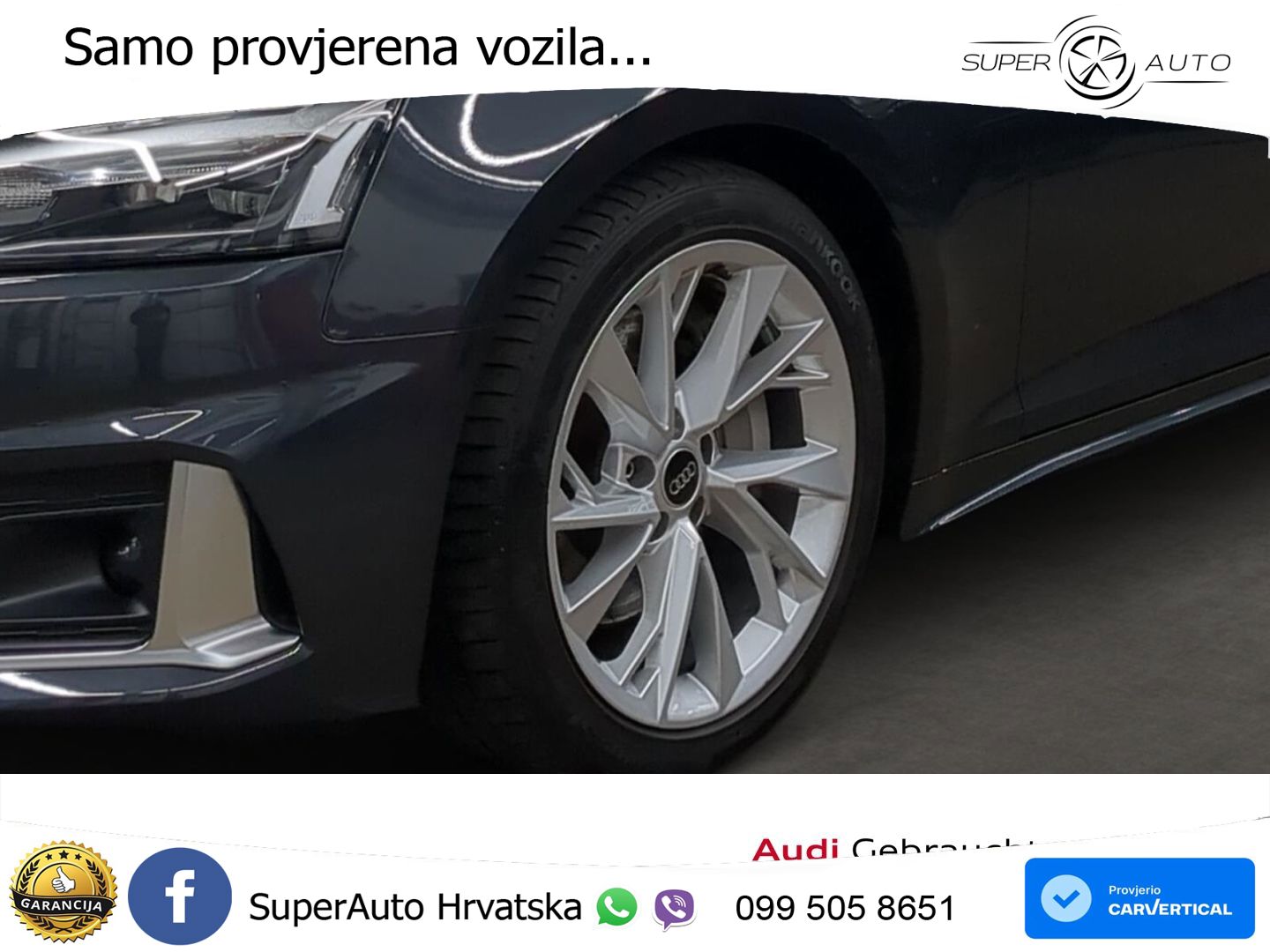 Audi A5 Sportback 45 TFSI (265 KS) quattro S tronic
