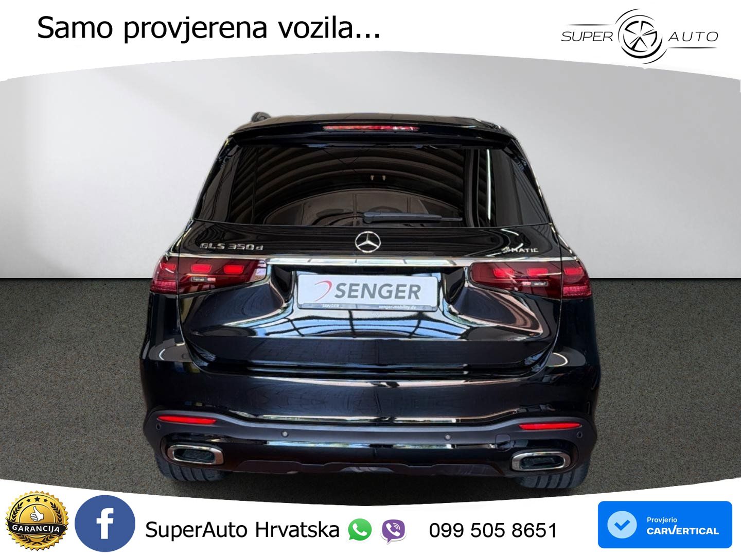 Mercedes-Benz GLS GLS 350d EQ Boost 4MATIC 9G-TRONIC AMG ZRAČNI+ACC+GR SJED+360+PANO