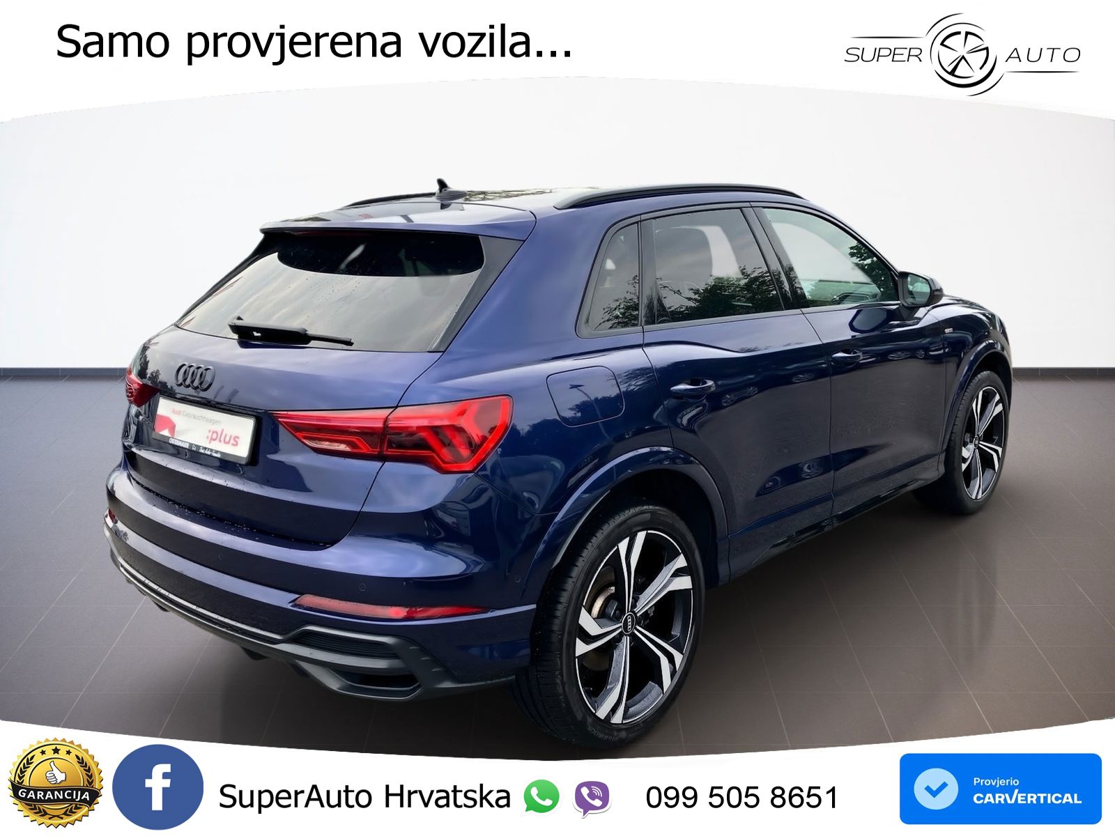Audi Q3 45 TFSIe (245 KS) S tronic S line LED+GR SJED+ACC