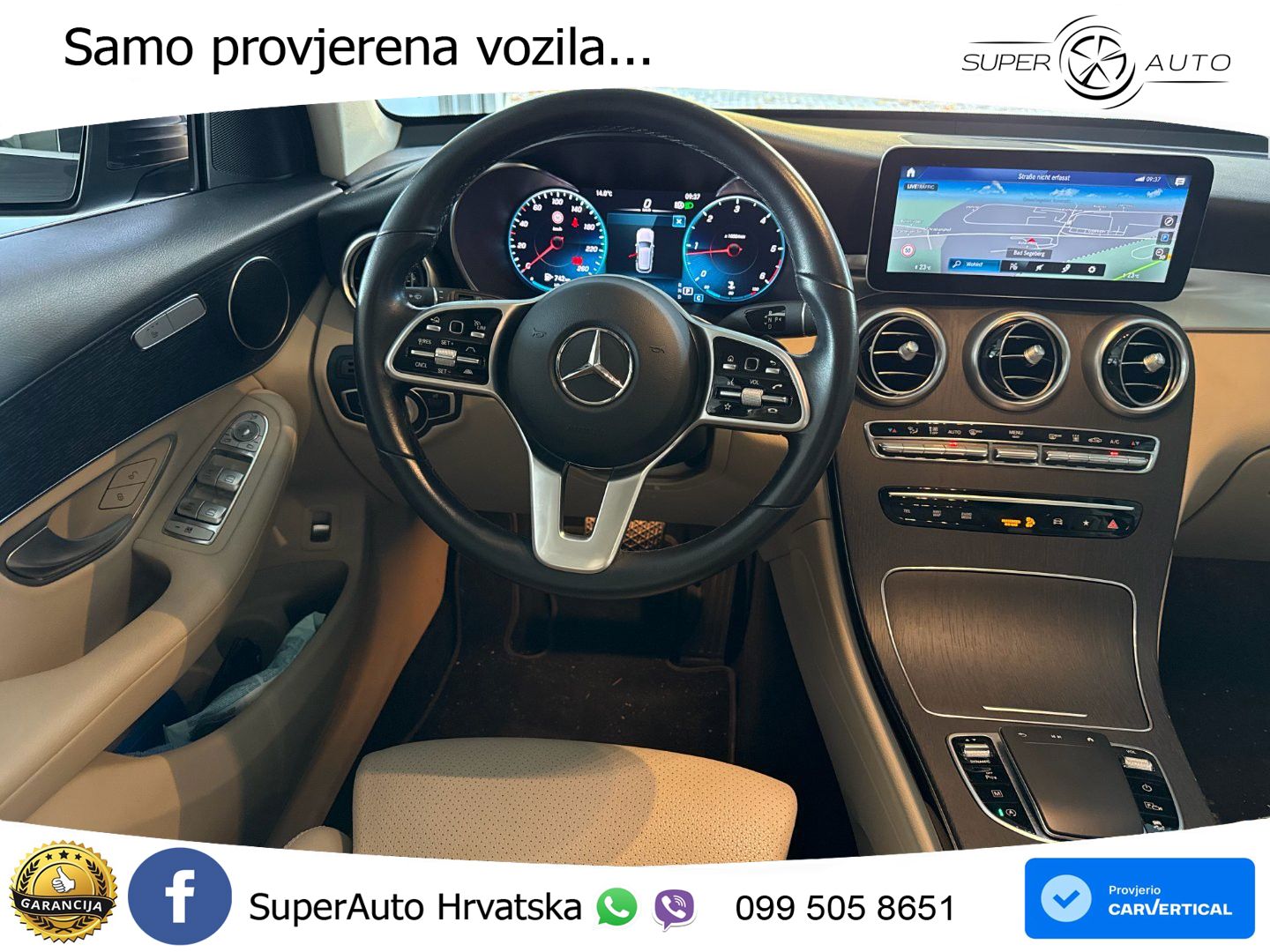 Mercedes GLC 220d (194 KS) 4MATIC G-TRONIC LED+GR SJED+ACC