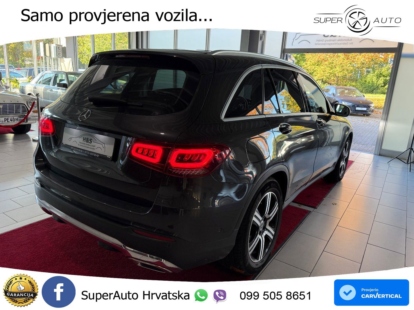 Mercedes GLC 220d (194 KS) 4MATIC G-TRONIC LED+GR SJED+ACC
