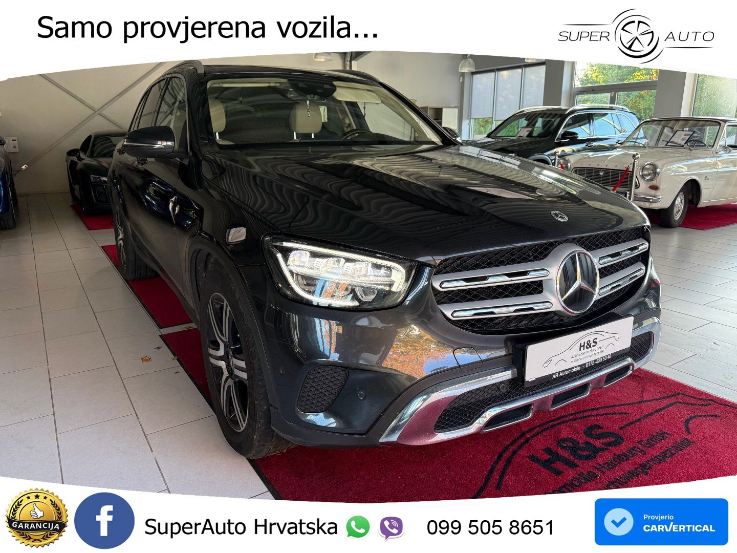 Mercedes GLC 220d (194 KS) 4MATIC G-TRONIC LED+GR SJED+ACC