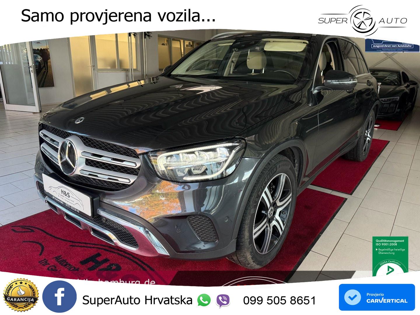Mercedes GLC 220d (194 KS) 4MATIC G-TRONIC LED+GR SJED+ACC