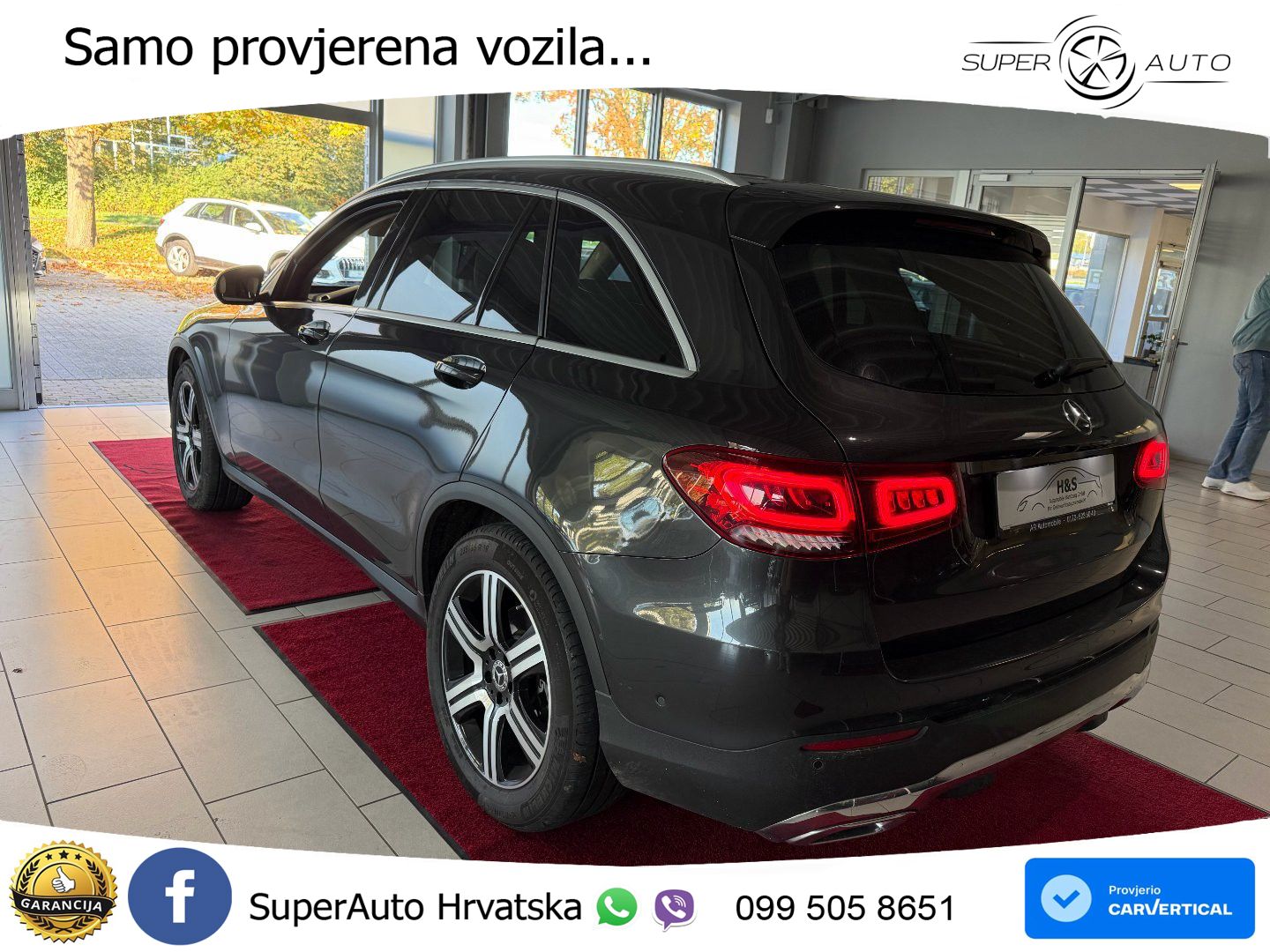 Mercedes GLC 220d (194 KS) 4MATIC G-TRONIC LED+GR SJED+ACC