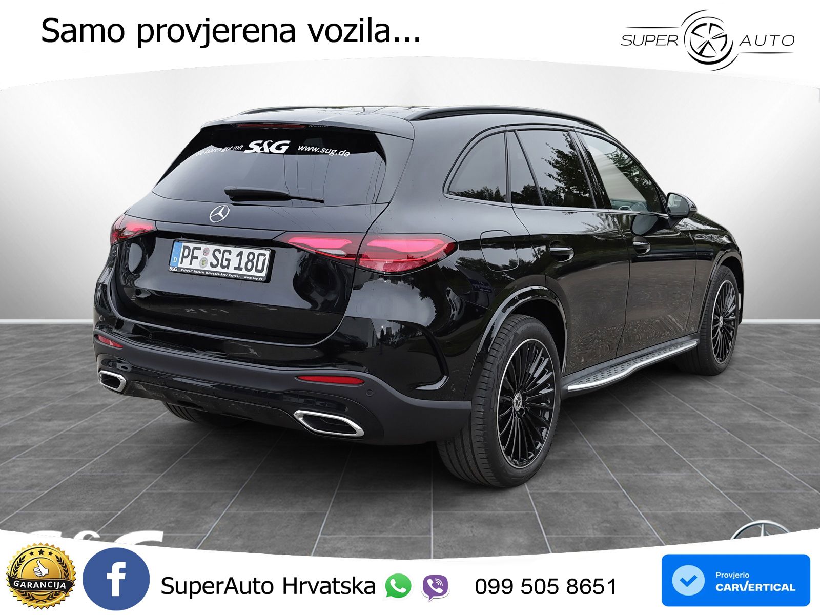 Mercedes GLC 450d (367 KS) 4MATIC 9G-TRONIC AMG ZRAČNI+ACC+GR SJED+360+PANO