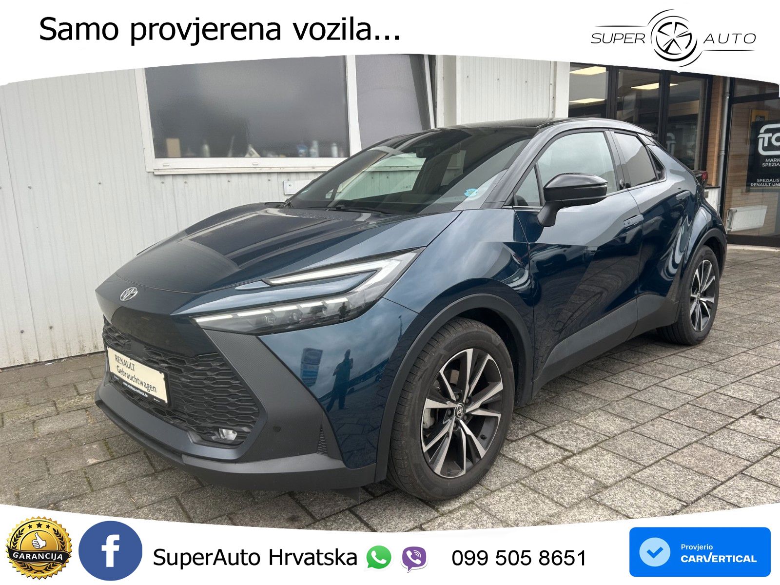 Toyota C-HR 2.0 (198 KS) Hybrid e-CVT Team Deutschland LED+GR SJED+ACC